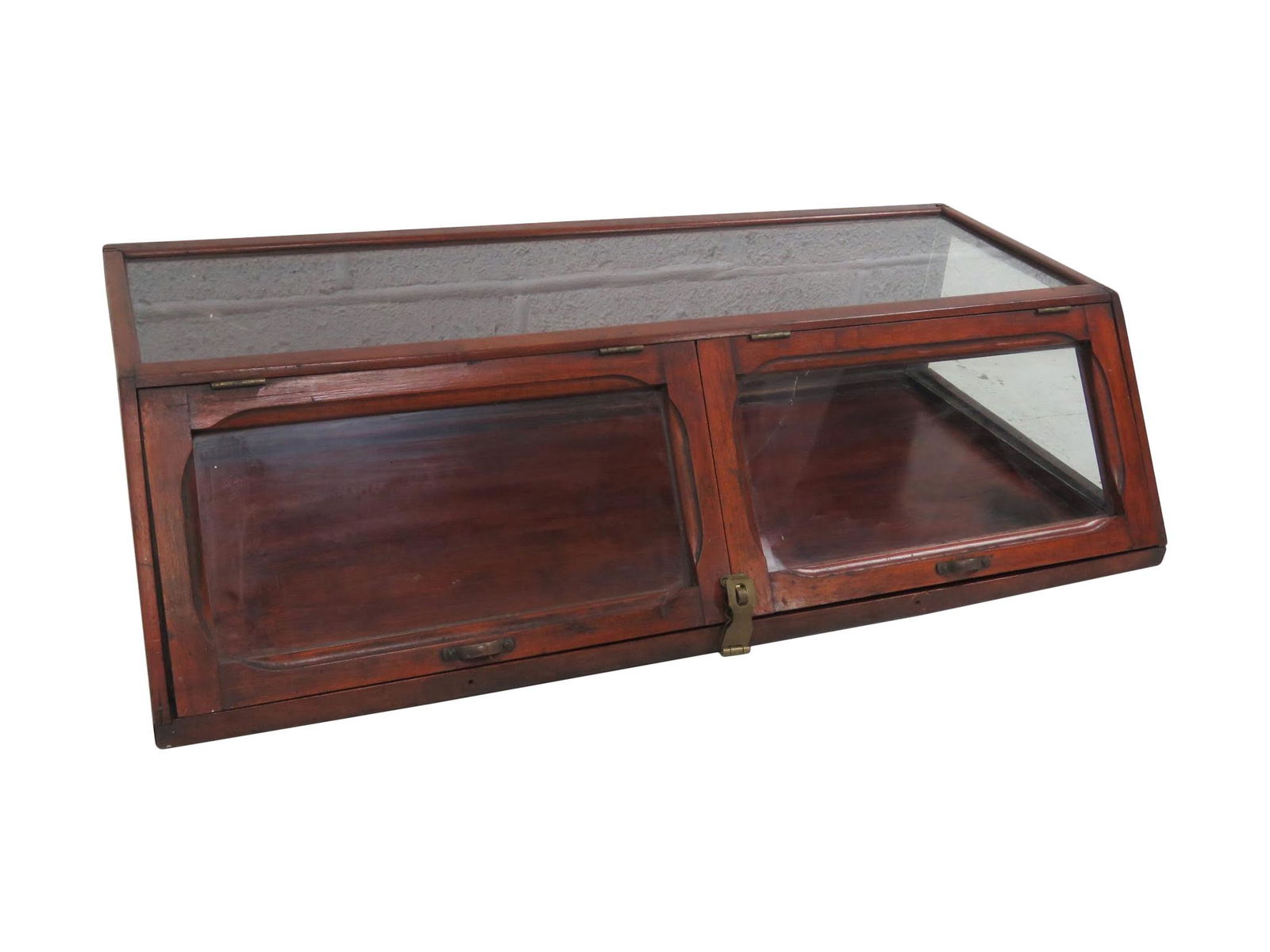 Victorian Mahogany Display Case (1 of 4)