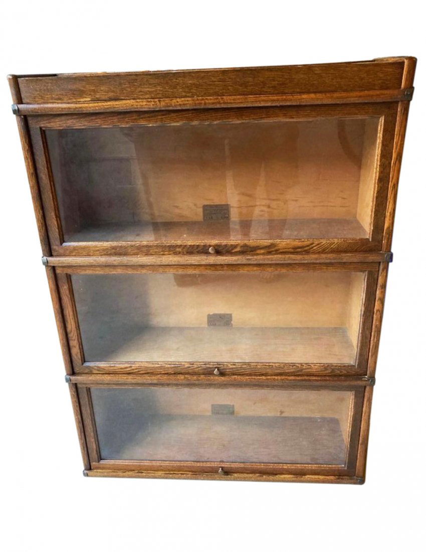 Globe Wernicke - Oak Stack Bookcase (1 of 4)