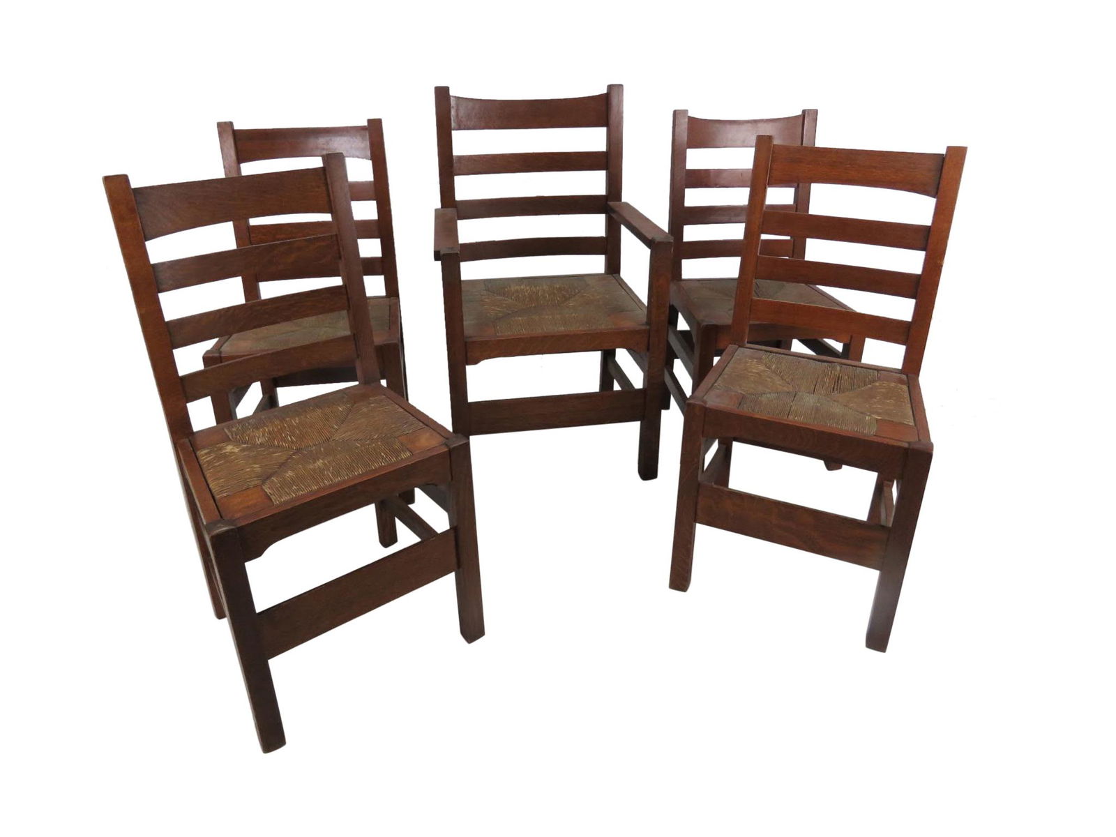 Gustav Stickley - #1297 Dining Chairs - 5 (1 of 4)