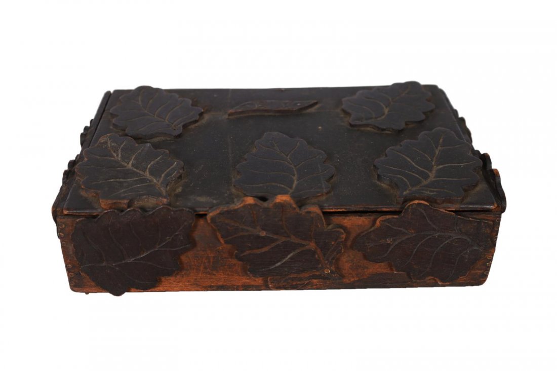 Black Forest Primitive Box Signed & Dated (1 of 7)