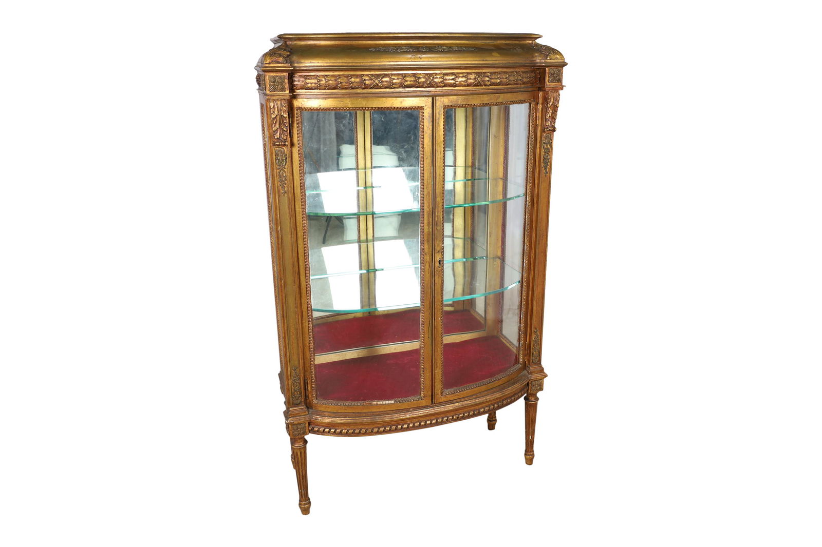 French Gold Leaf Virtrine (1 of 4)