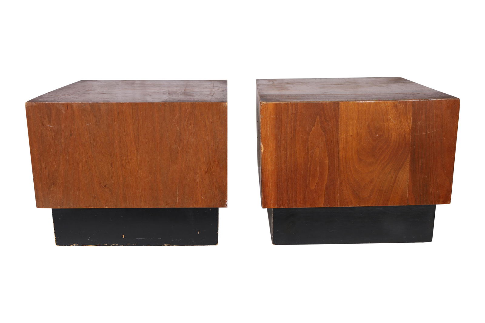 Milo Baughman Style Cube Pedestals (1 of 6)
