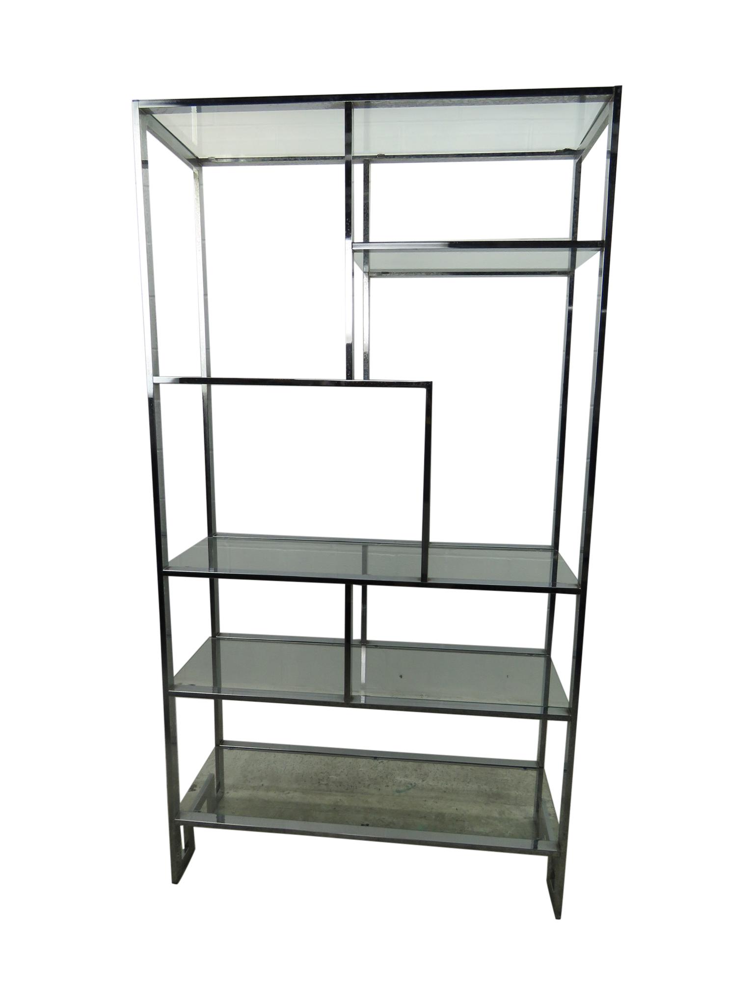 Milo Baughman - Chrome Etagere (1 of 6)
