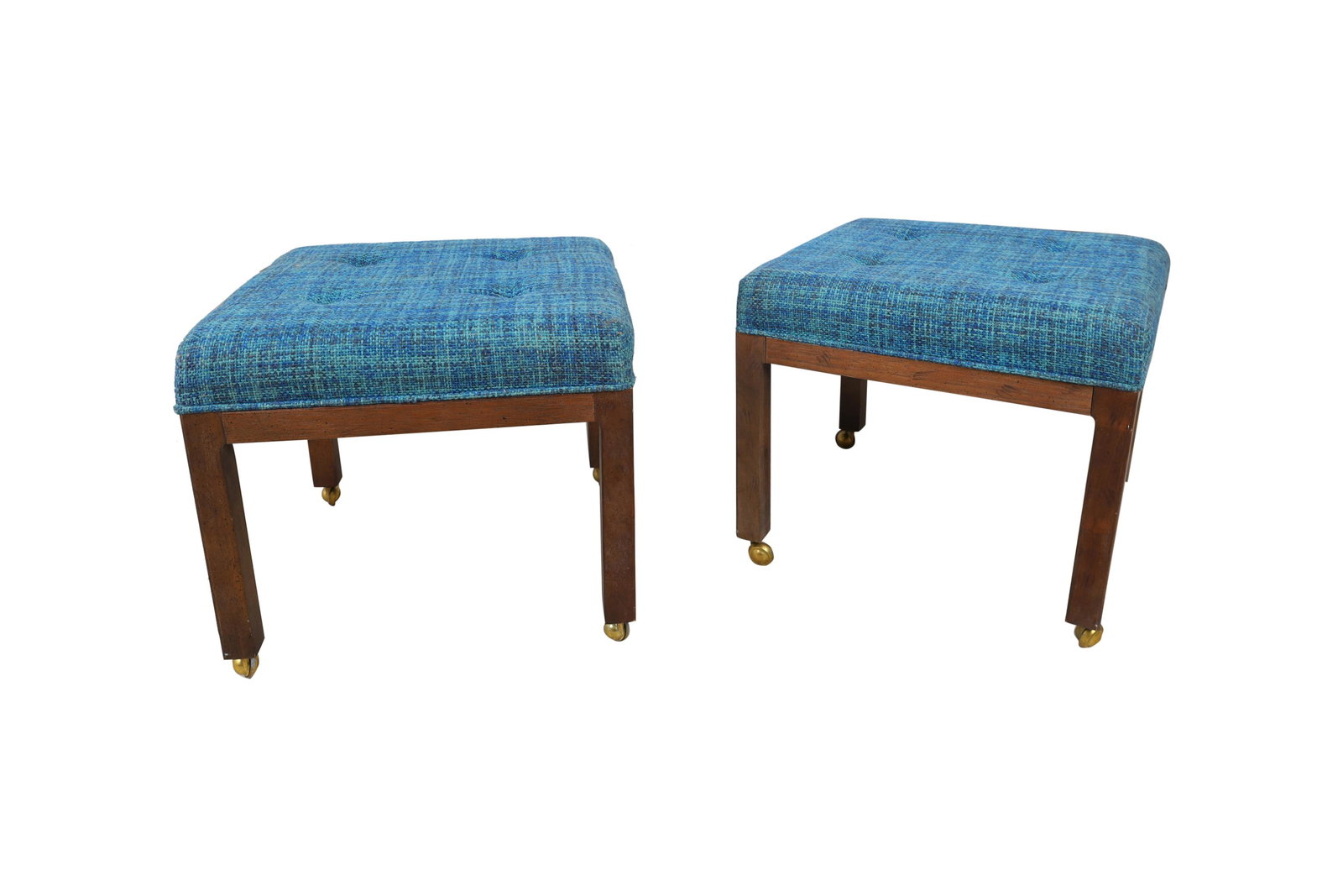 Campaign Style Tufted Benches (1 of 3)