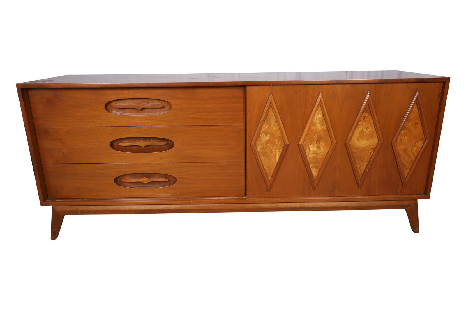 Mid Century Walnut Credenza (1 of 6)