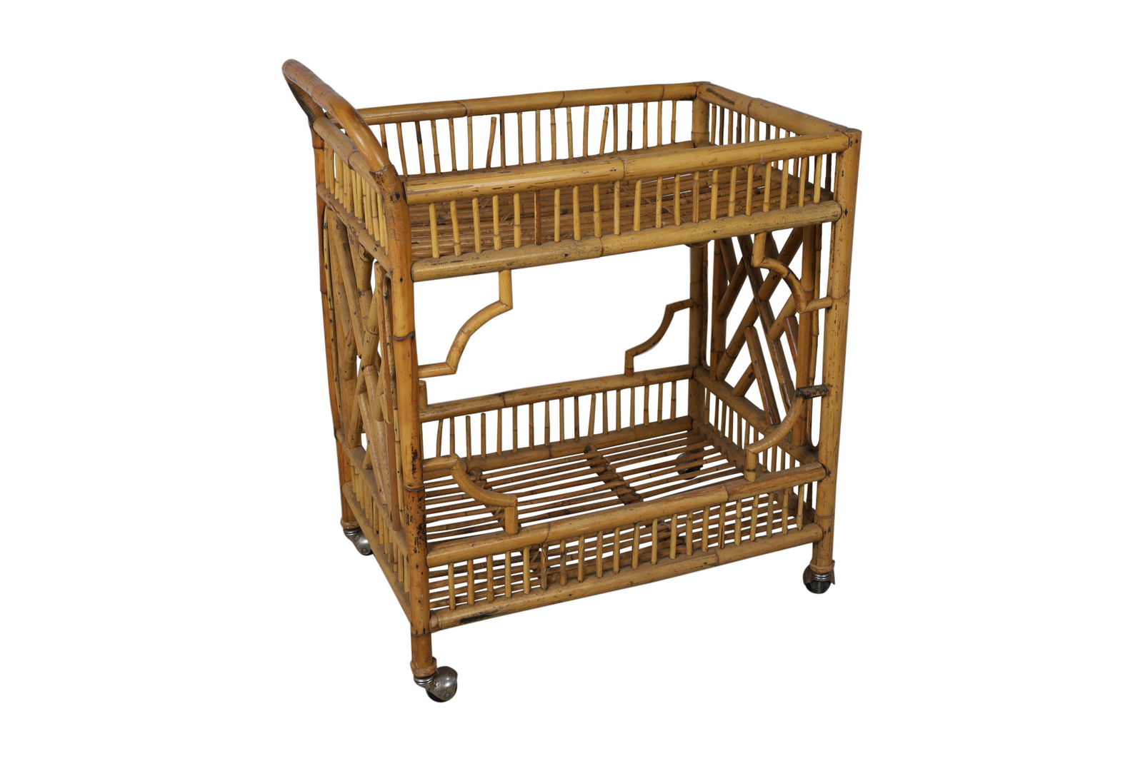 Rattan Serving Cart (1 of 3)