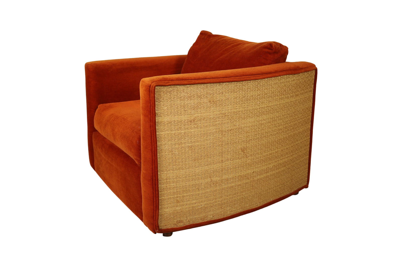 Oversized Rattan Lounge Chair (1 of 3)