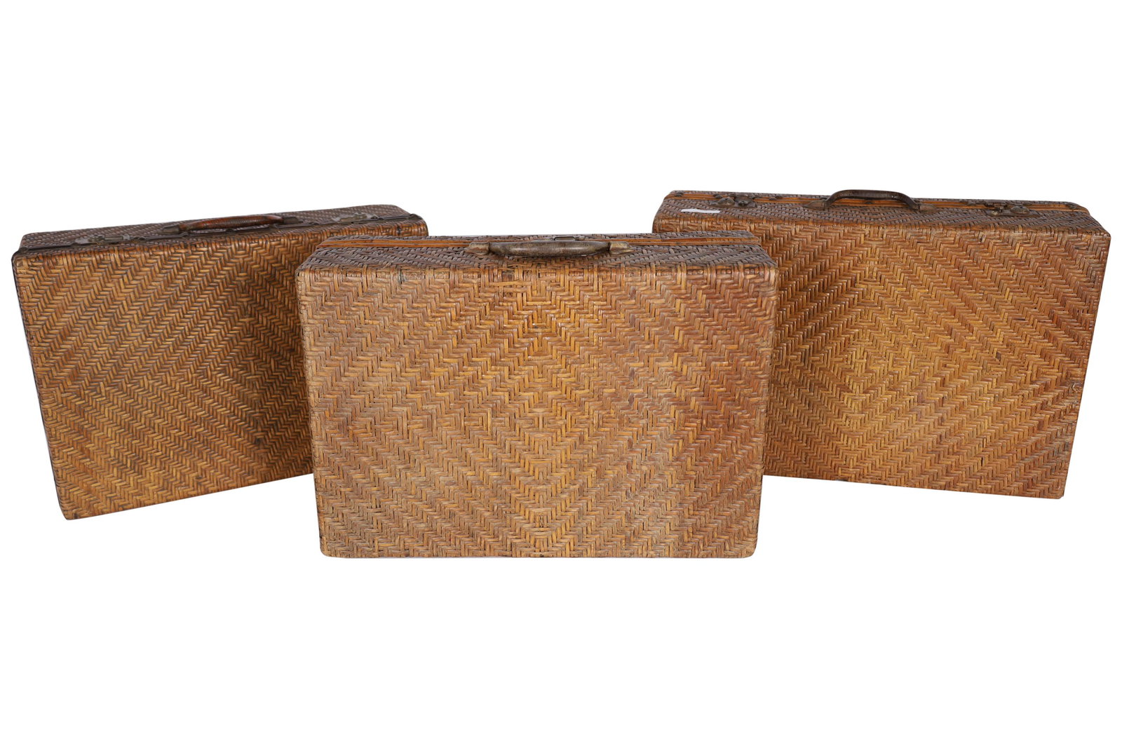 Rattan  Suitcases - 3 (1 of 5)