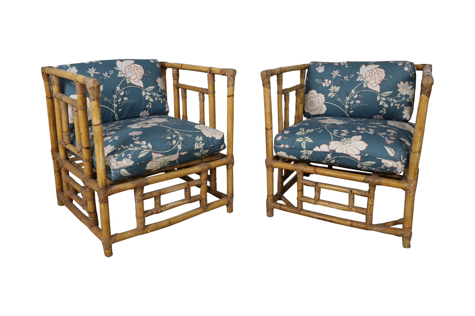 Rattan Chairs - Pair (1 of 4)