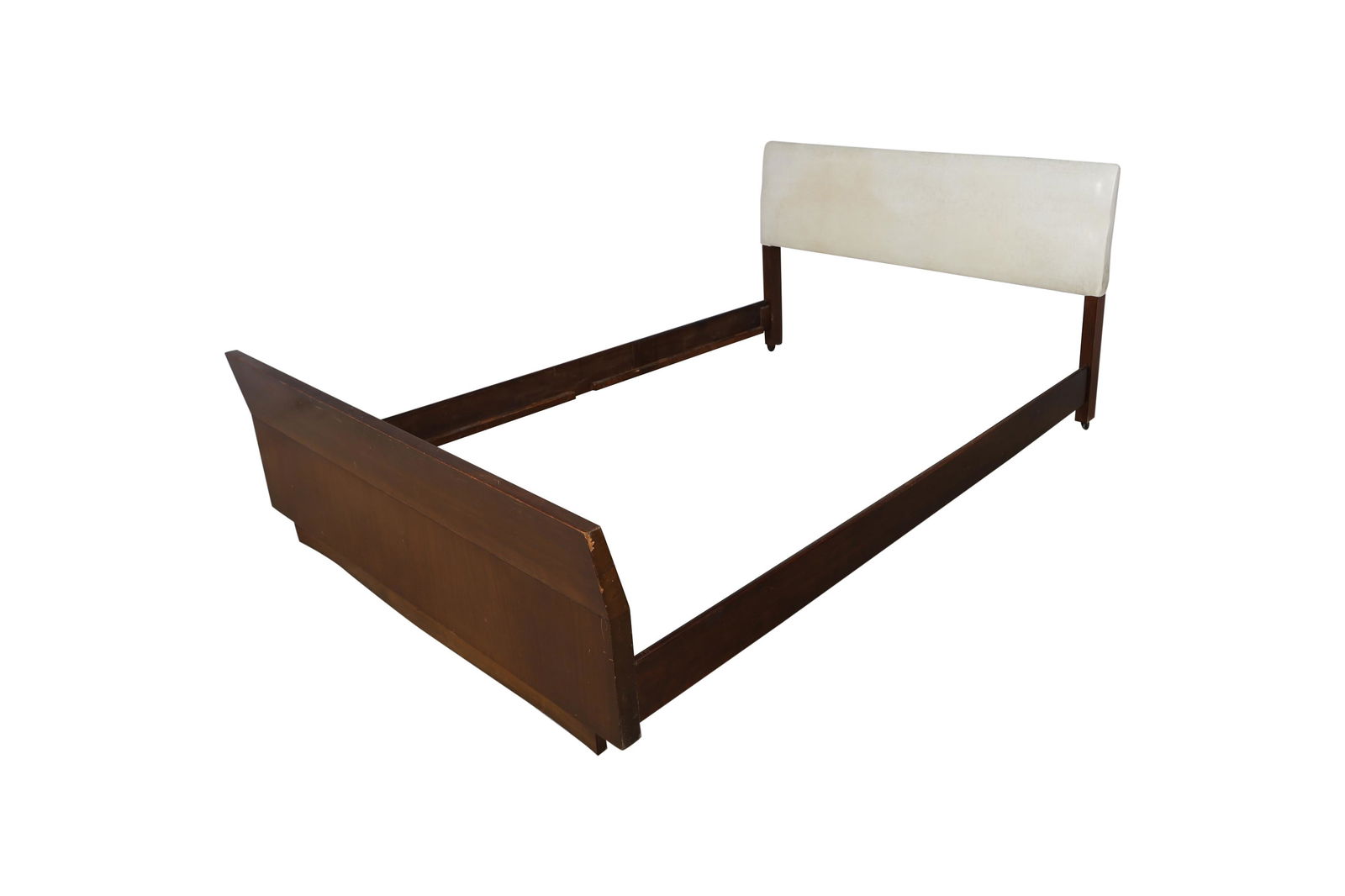 Gilbert Rohde - Herman Miller - Bed: Description - Gilbert Rohde for Herman Miller full size bed. Dimensions - 35" x 57" x 83"