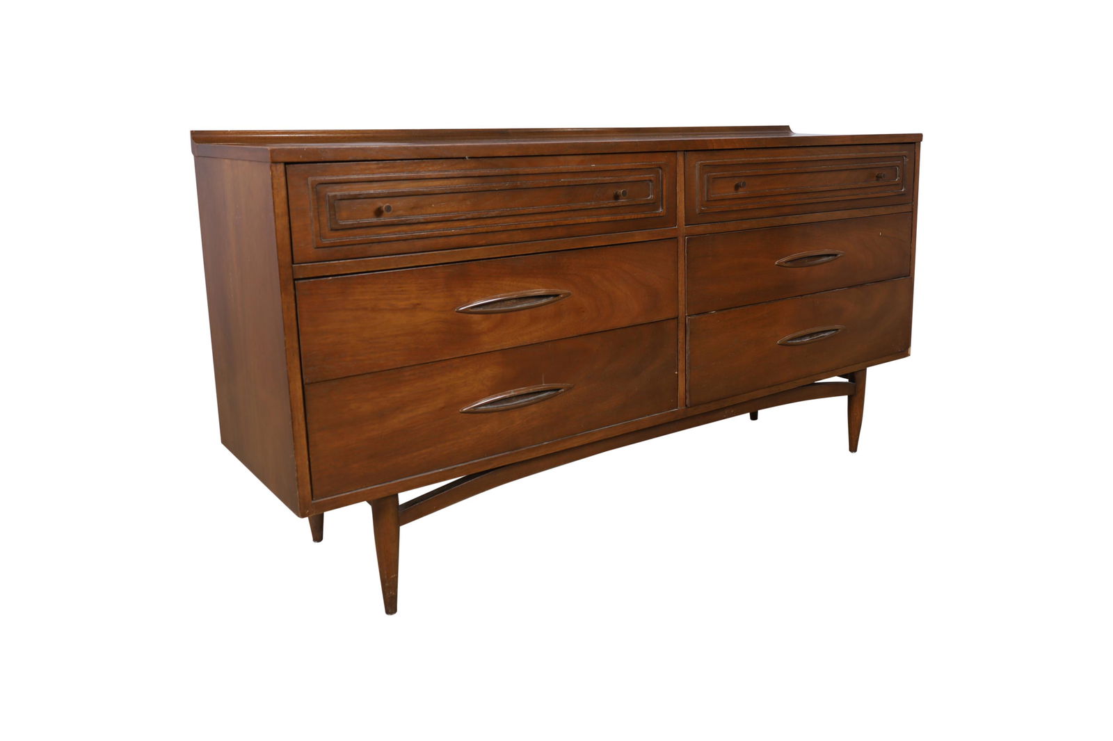 Danish Style Walnut Dresser (1 of 4)