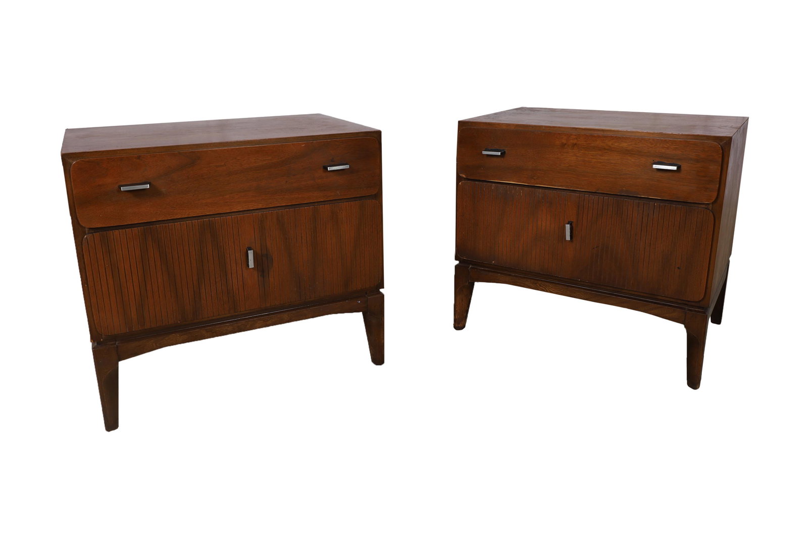 United Furniture Co. - Nightstands: Description - United Furniture Co. pair of nightstands. Dimensions -23" x 25" x 18"
