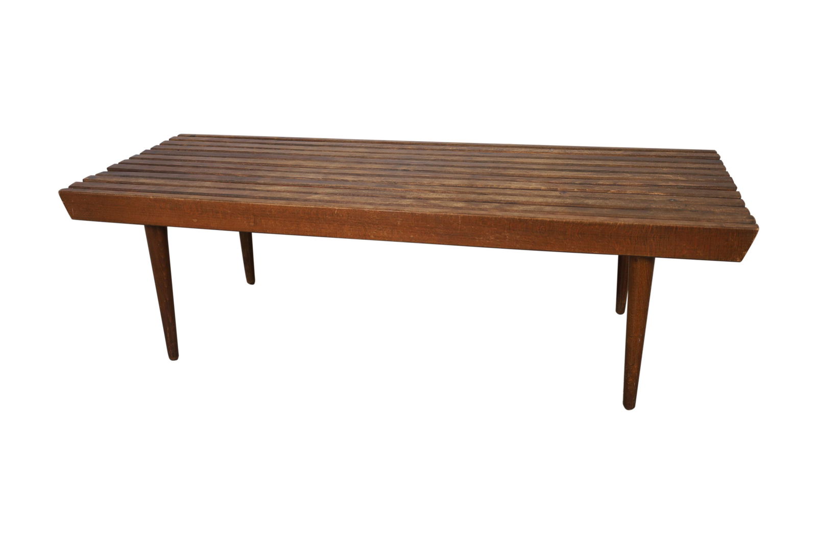 Walnut Slat Bench (1 of 2)