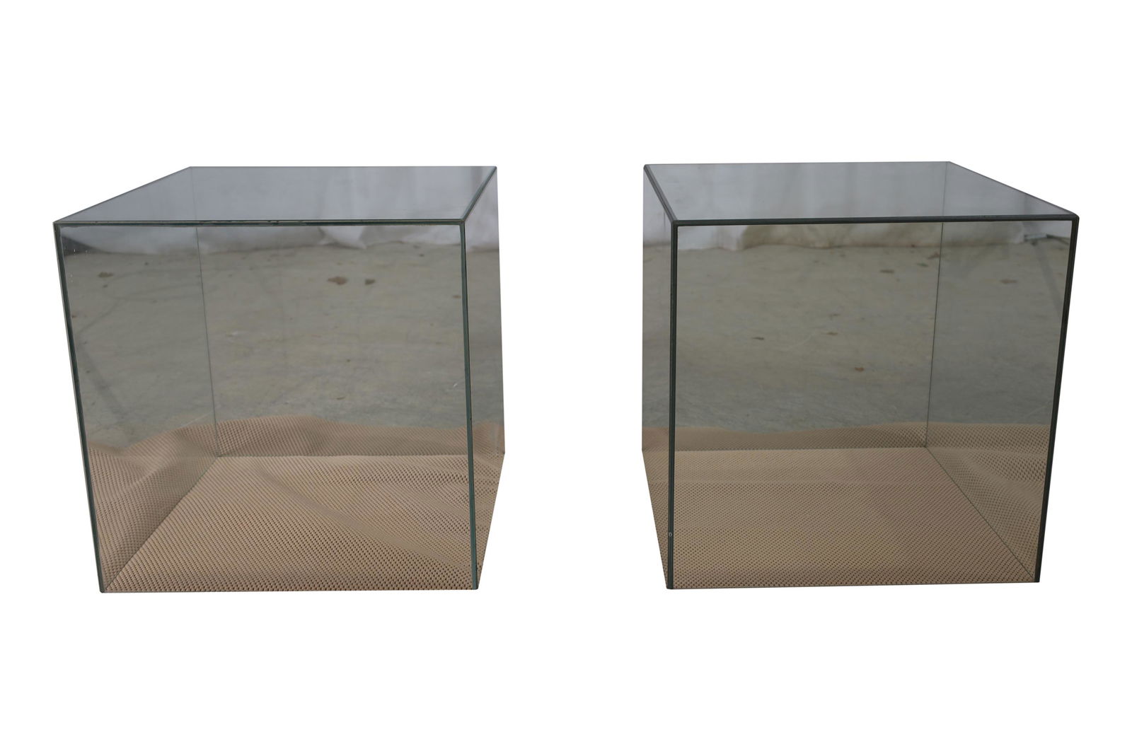 Glass Cubes - Pair (1 of 2)