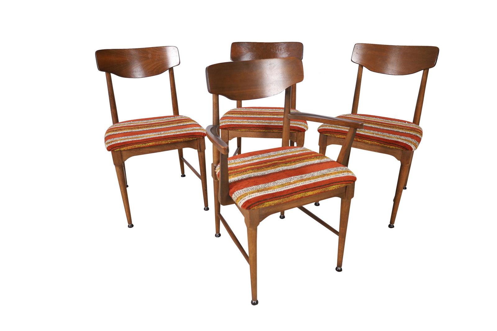 Mid Century Walnut Dining Chairs - 4 (1 of 4)