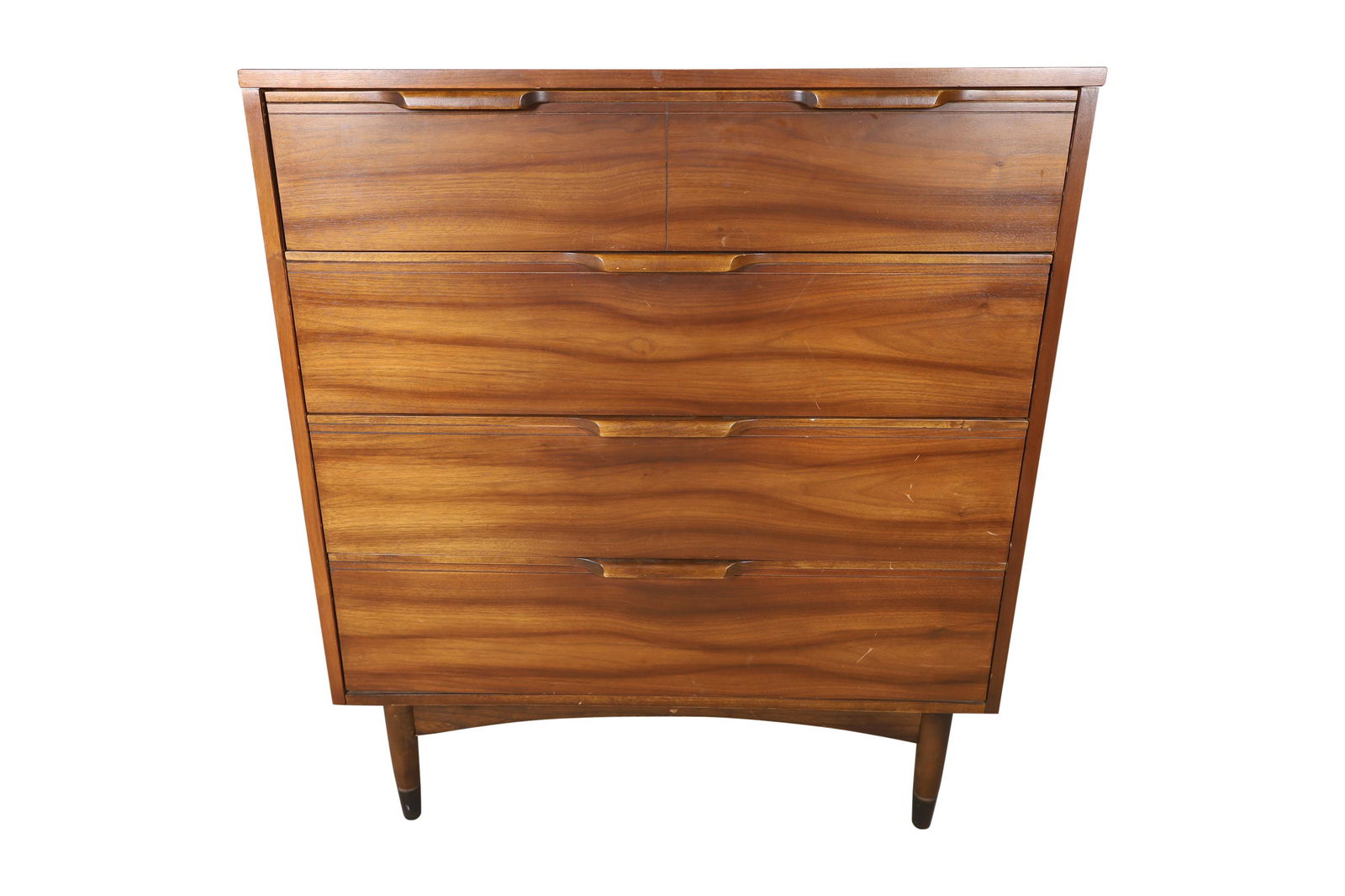 Danish Style Walnut Chest (1 of 4)