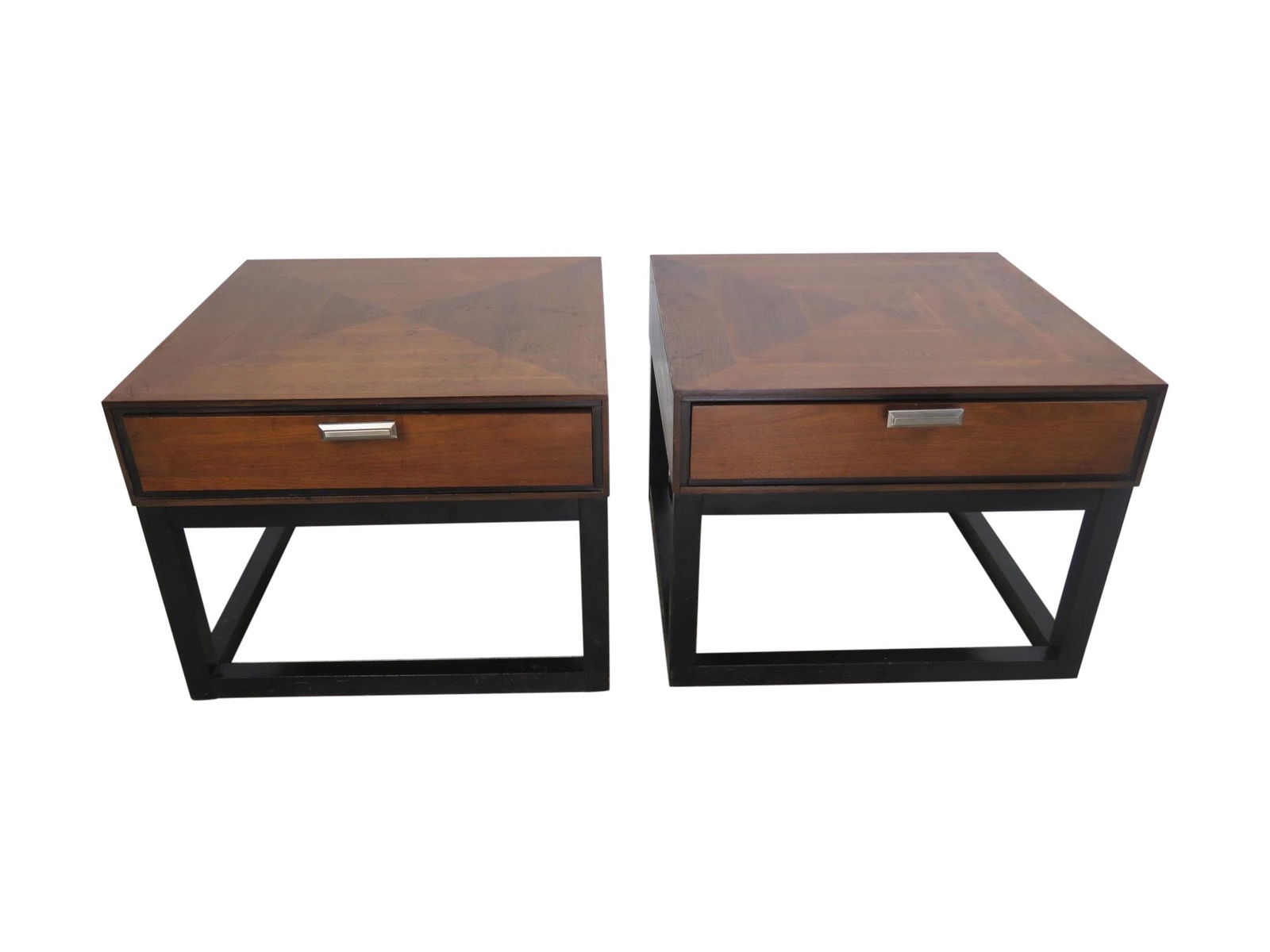 Stanley - Walnut End Tables  - Pair (1 of 3)