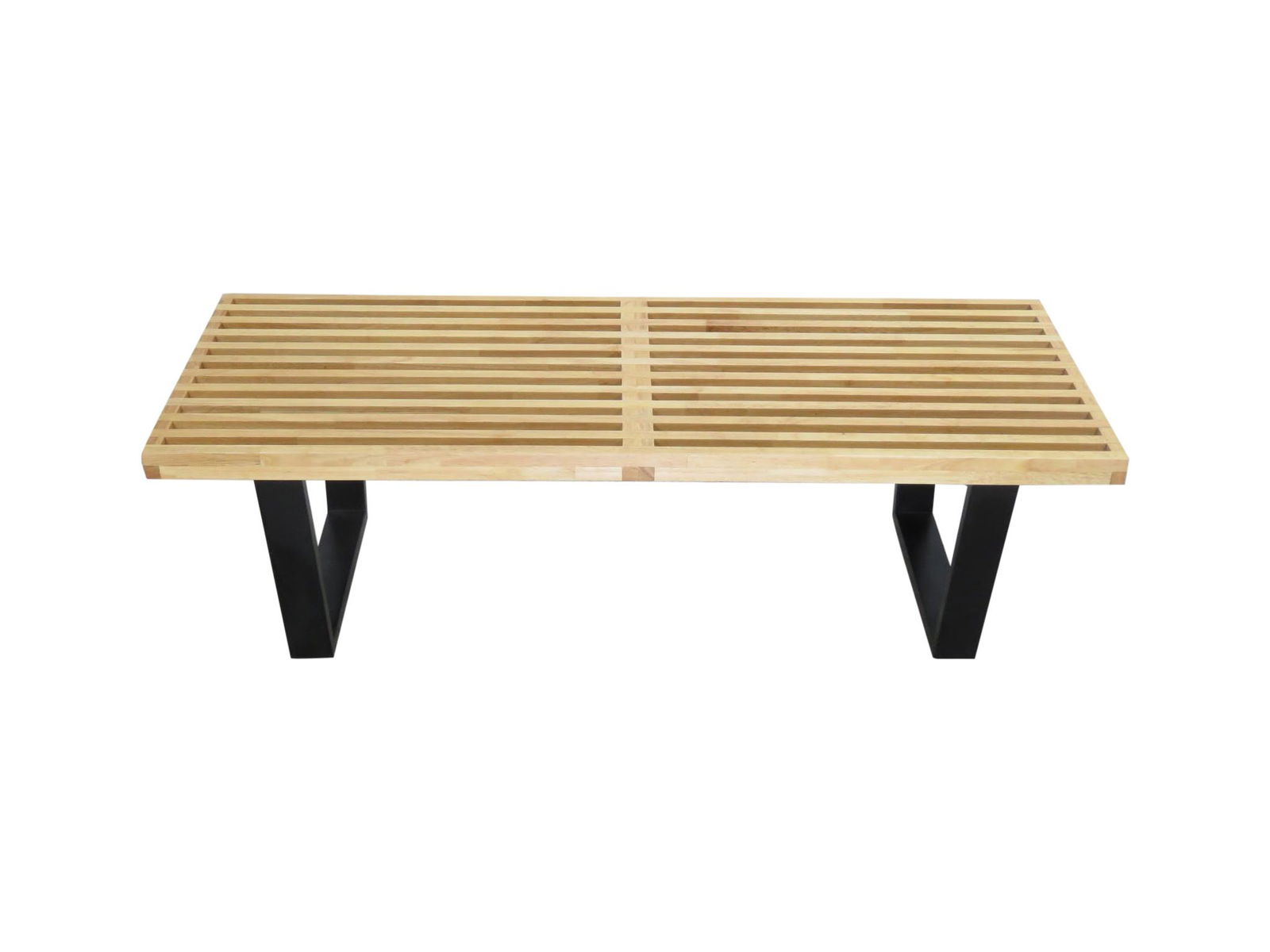 George Nelson Style - Slat Bench (1 of 3)