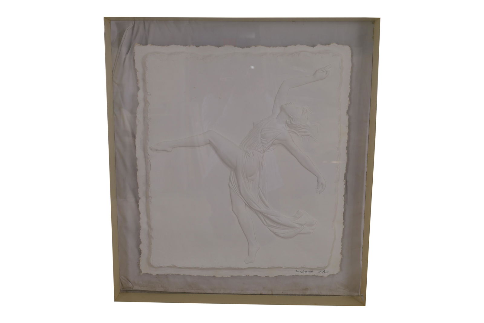 Bruno Lucchesi BAS Relief -3D Dancer in Paper Mache (1 of 6)