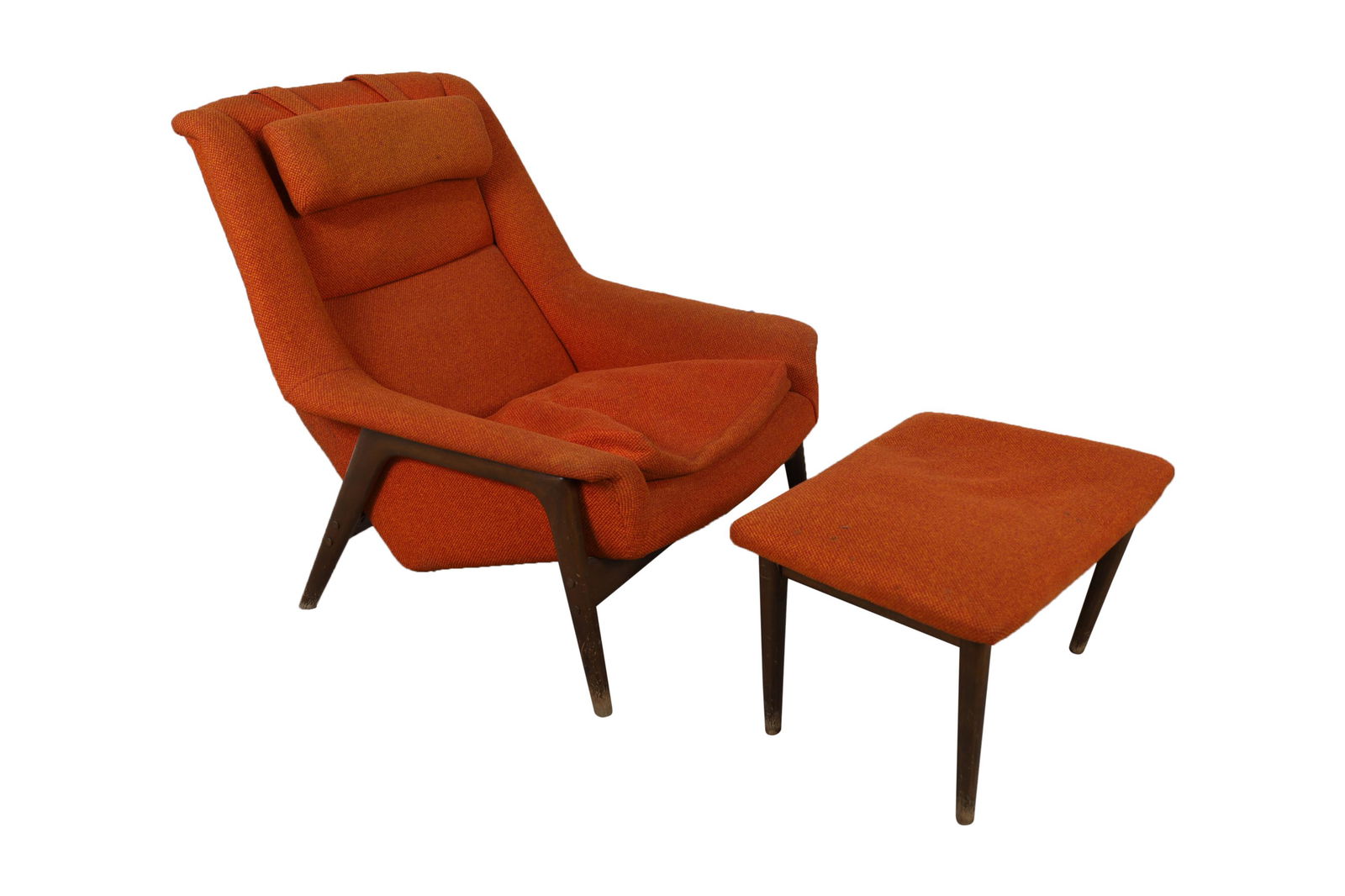 Folke Ohlsson - DUX - Lounge Chair and Ottoman (1 of 4)