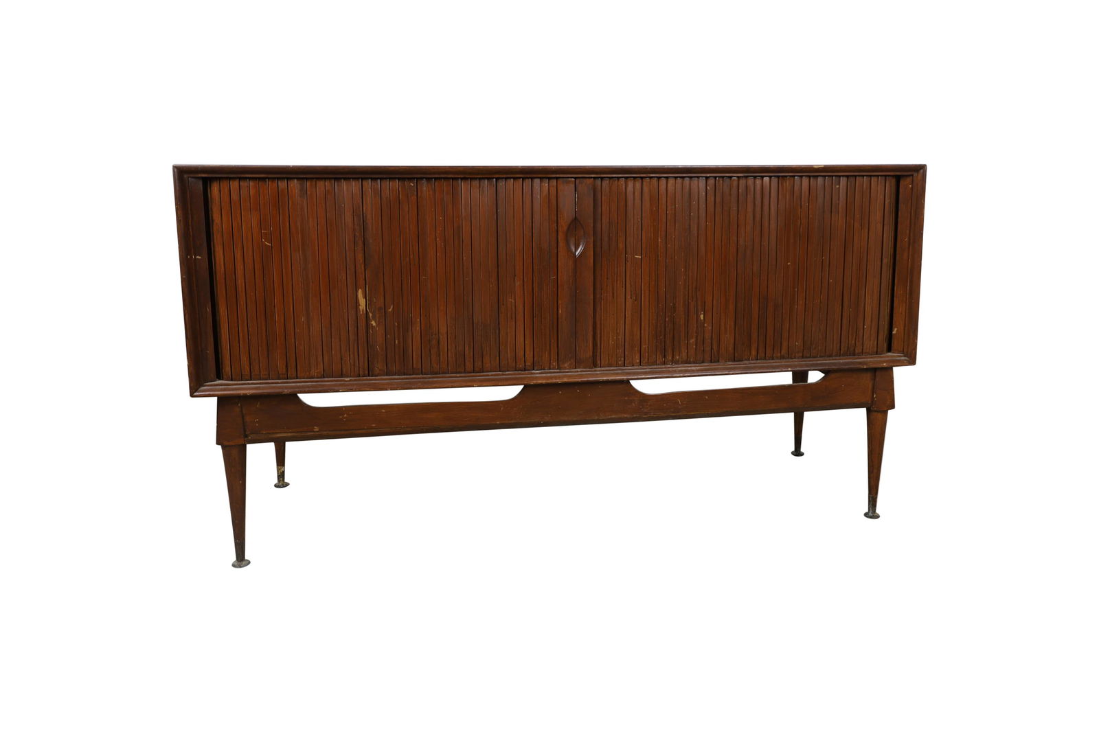 Walnut Tambour Cabinet (1 of 6)