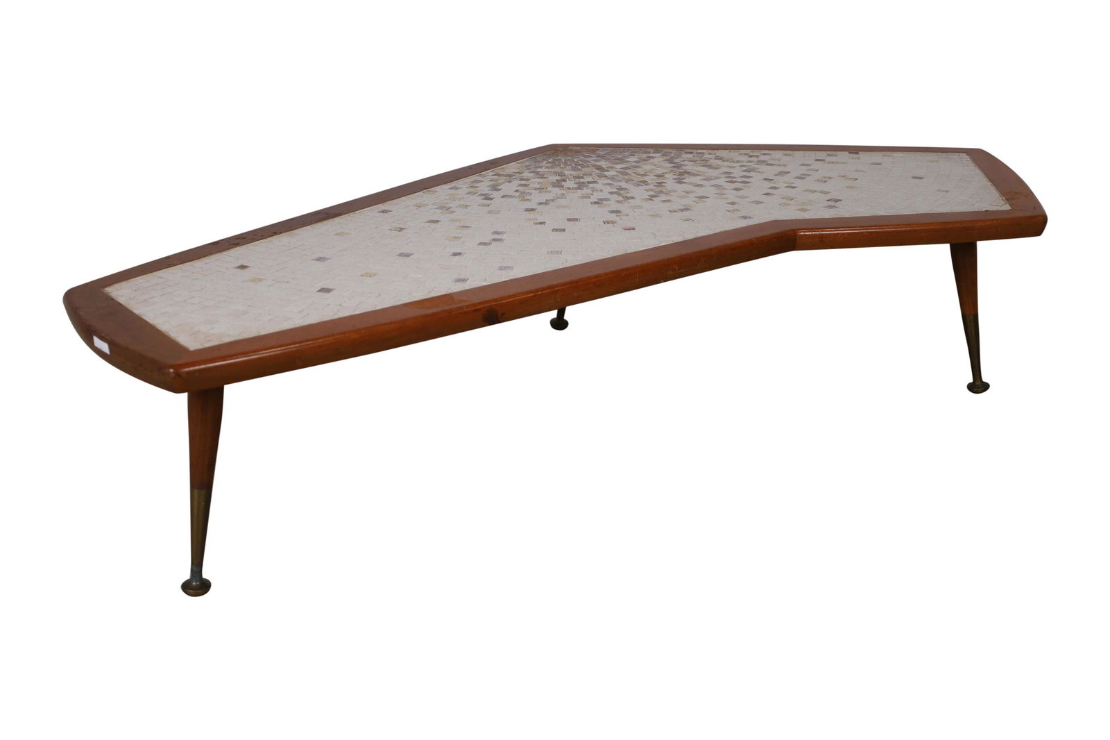 Boomerang Tile Top Coffee Table (1 of 6)