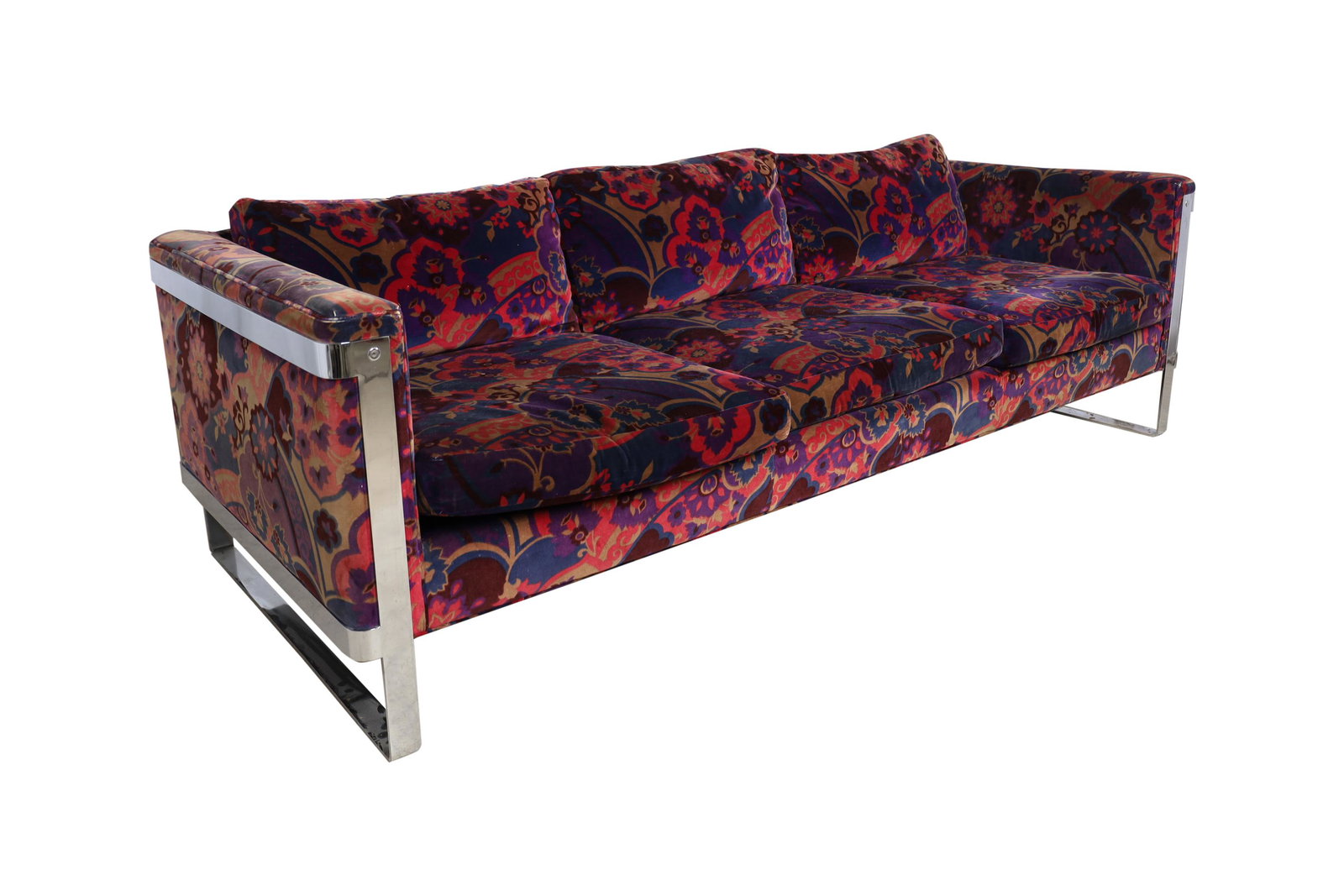 Milo Baughman (Attr.) - Chrome Sofa (1 of 6)