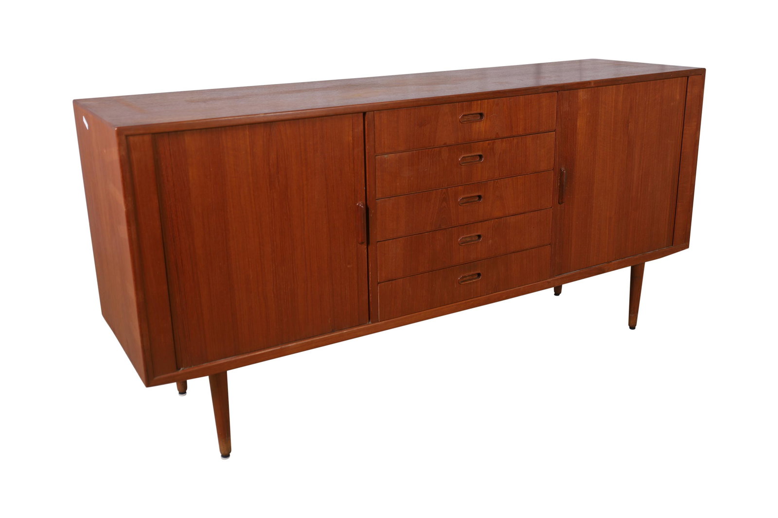 Scandinavian Teak Credenza (1 of 4)