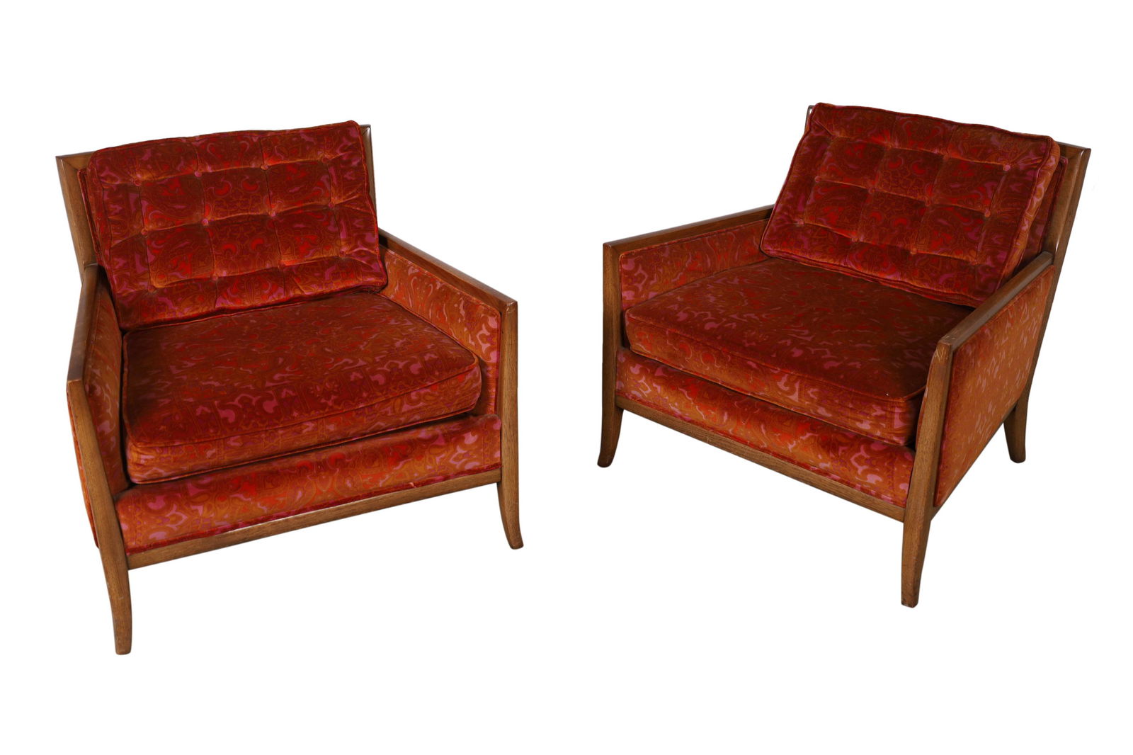 John Stuart - Larsen Fabric Lounge Chairs (1 of 7)