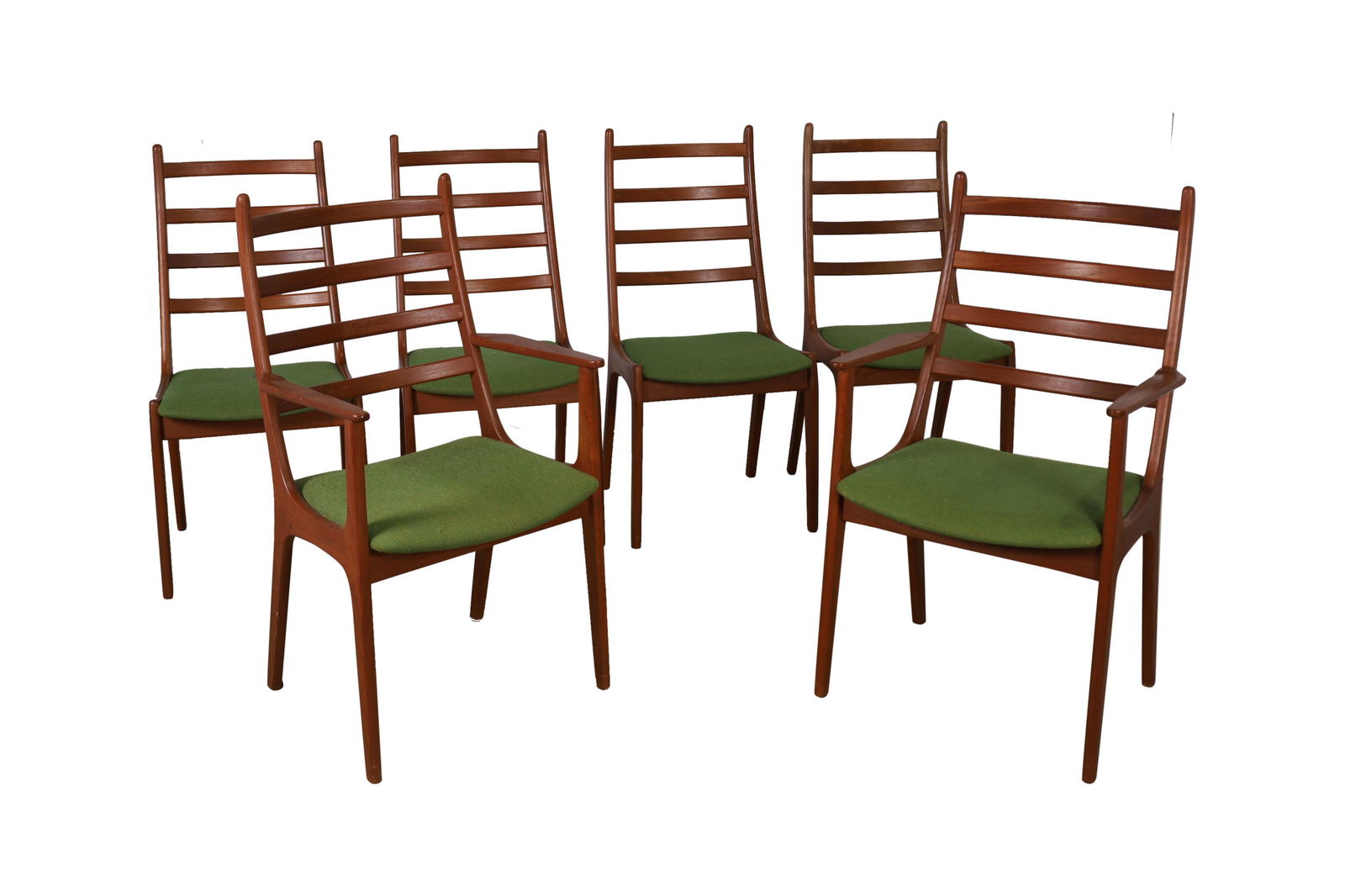 Kai Kristiansen - Teak Ladder Back Chairs (1 of 8)
