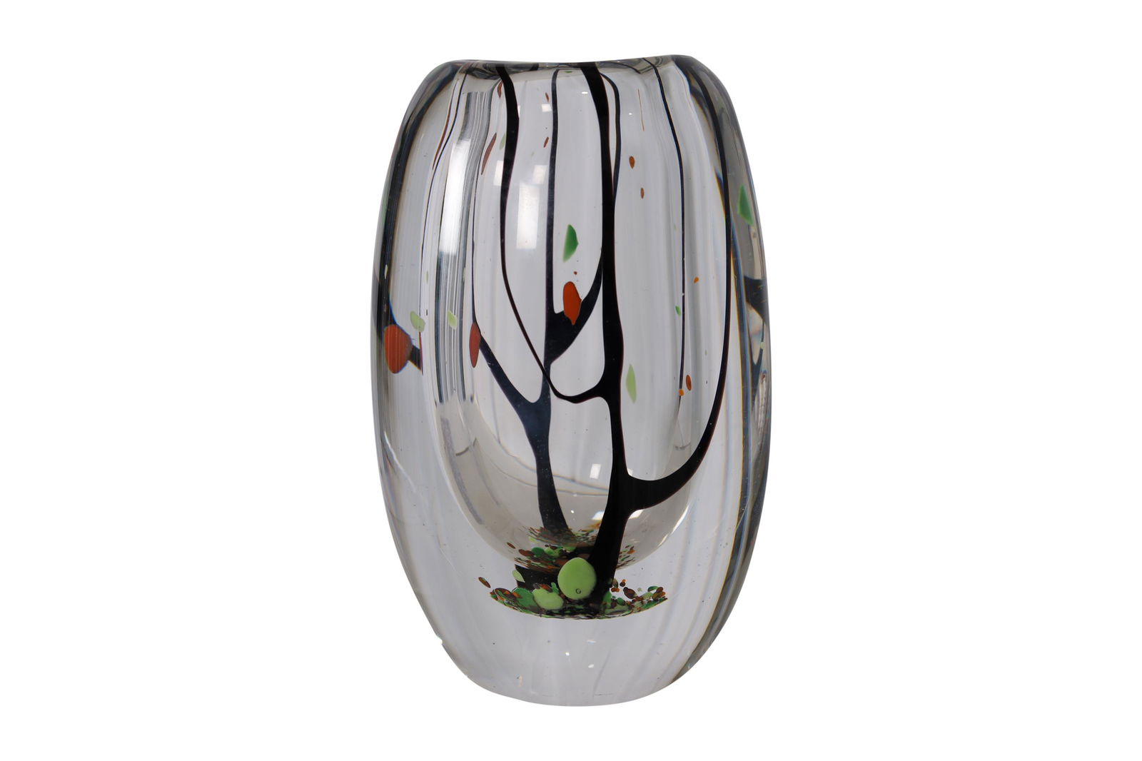 Vicke Lindstrand - Kosta "Autumn Trees" Vase (1 of 4)