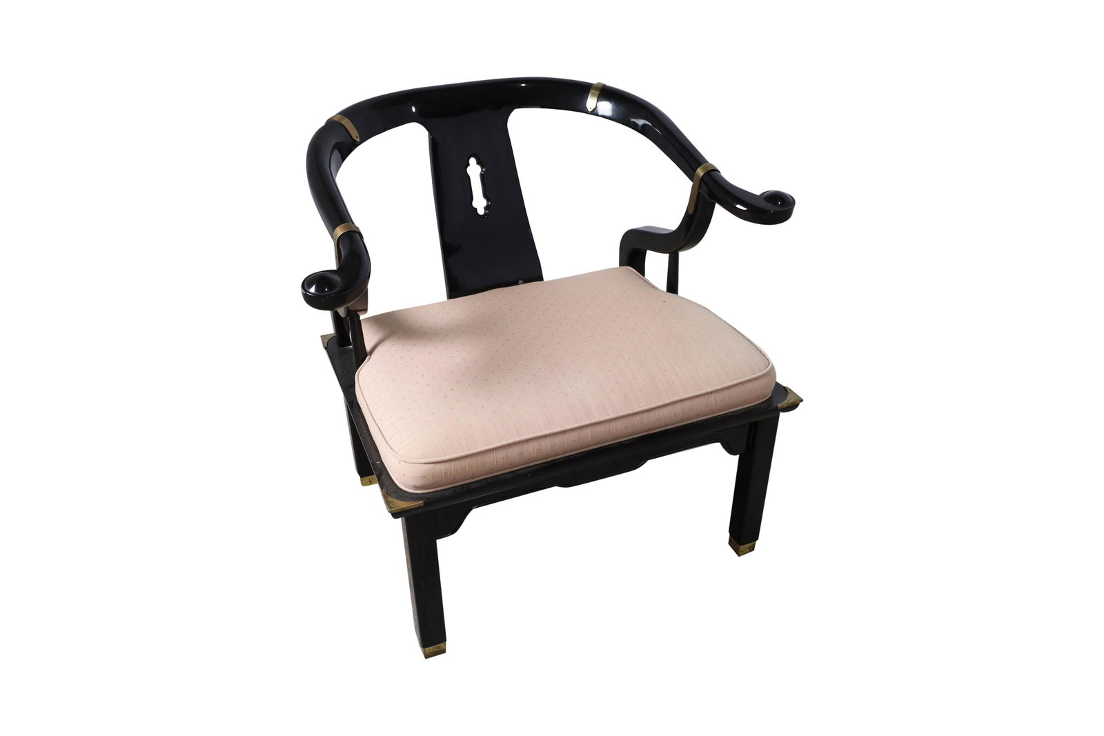 James Mont Style Lacquer Chair (1 of 5)