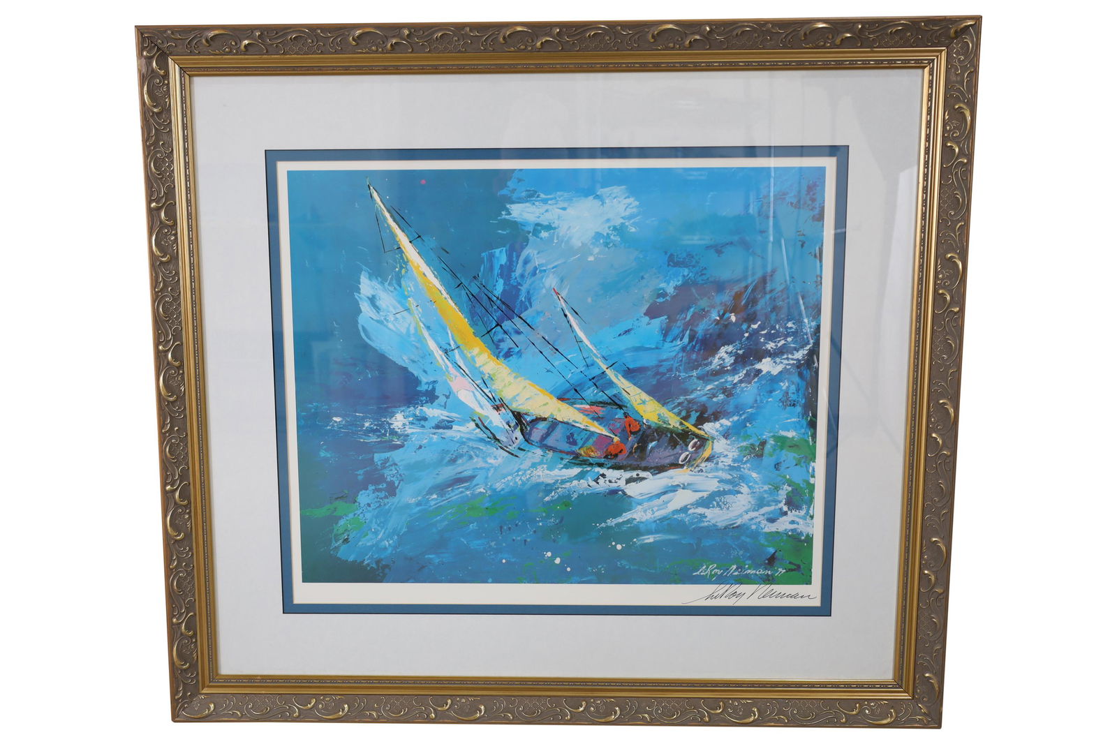 LeRoy Neiman - Sailing Lithograph (1 of 4)