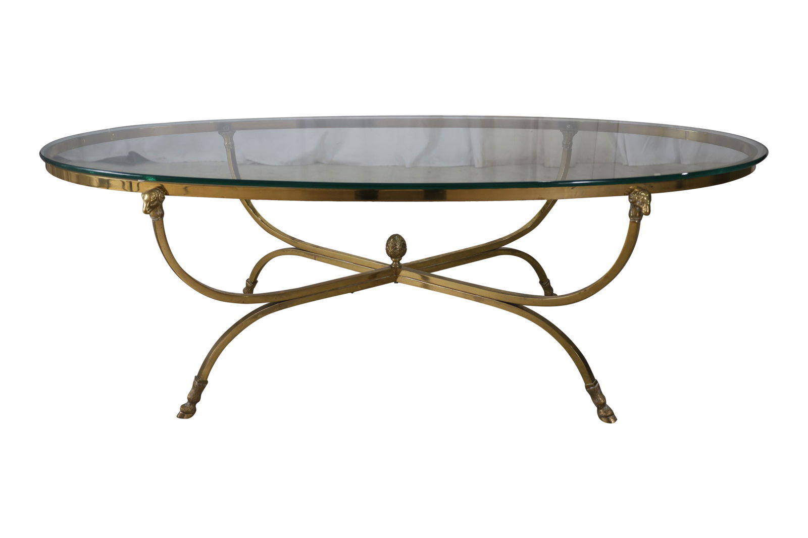 Italian Brass Coffee Table (1 of 4)