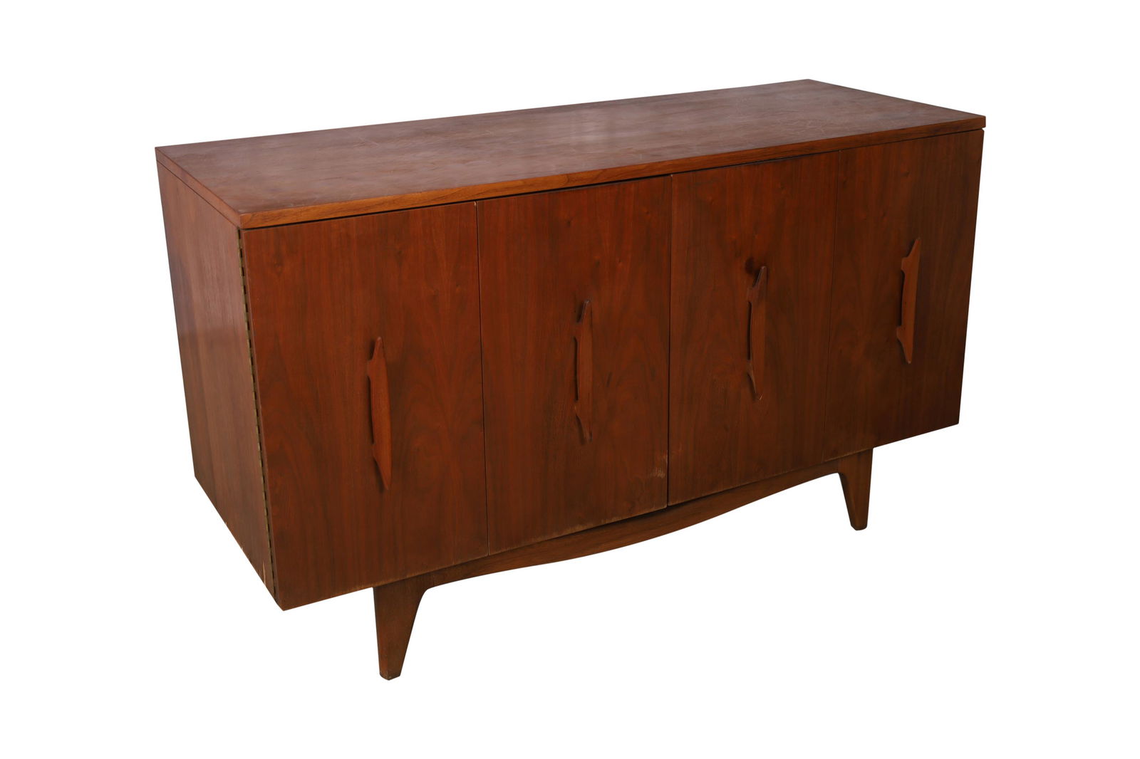Walnut Compact Credenza (1 of 8)
