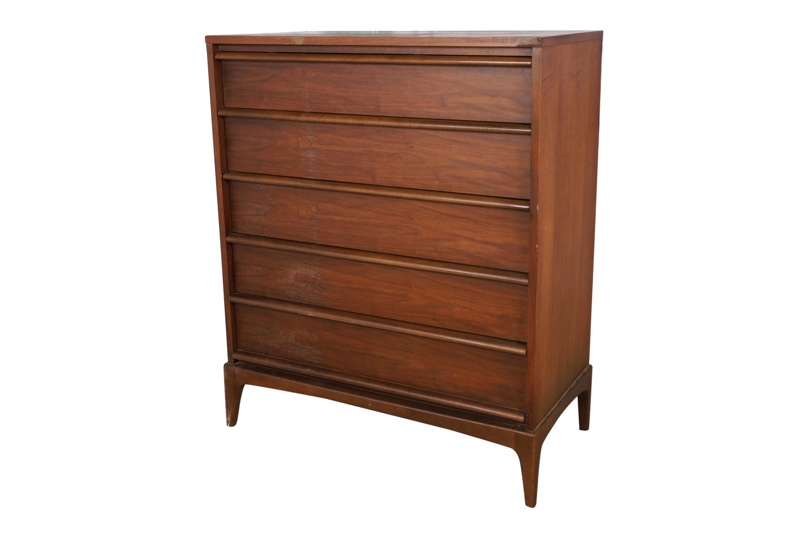 Lane - Walnut High Chest (1 of 7)