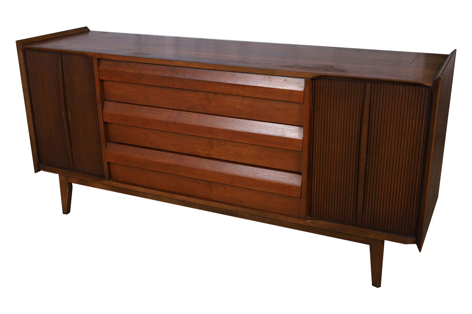 Lane - Walnut Credenza (1 of 7)