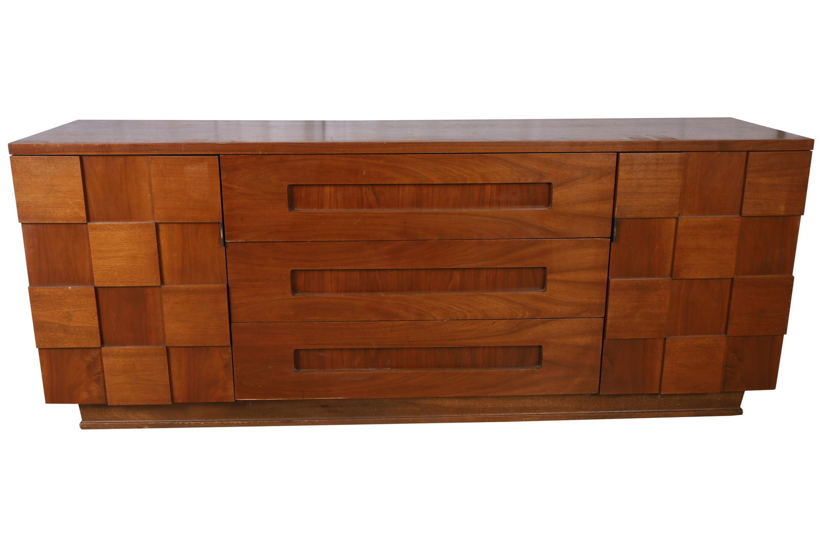 Young MFG Co. - Walnut Long Dresser (1 of 8)