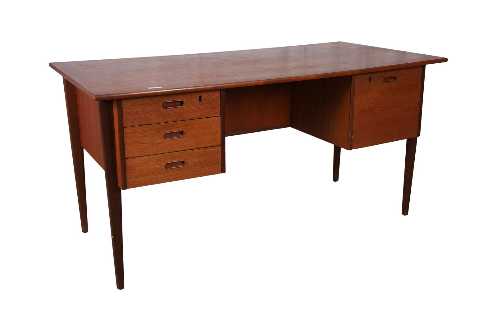 Danish Teak Desk (1 of 8)