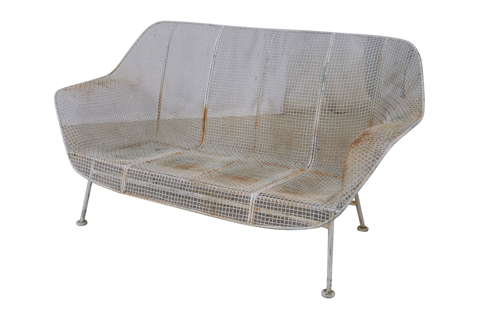 Russell Woodard - Sculptura Settee: Russell Woodard Sculptura settee. Dimensions - 28" x 53" x 20"