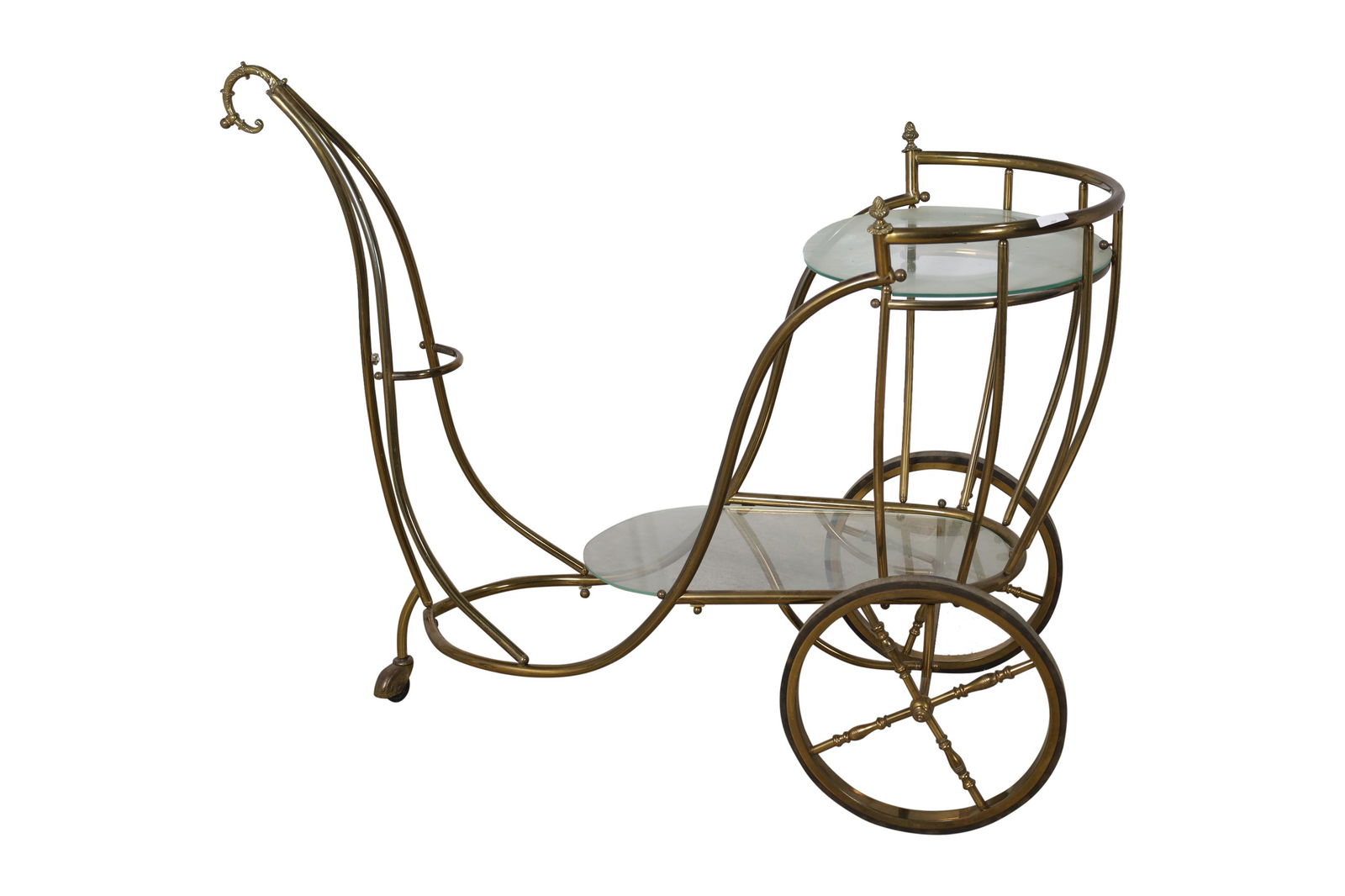 Brass Tea Cart (1 of 4)