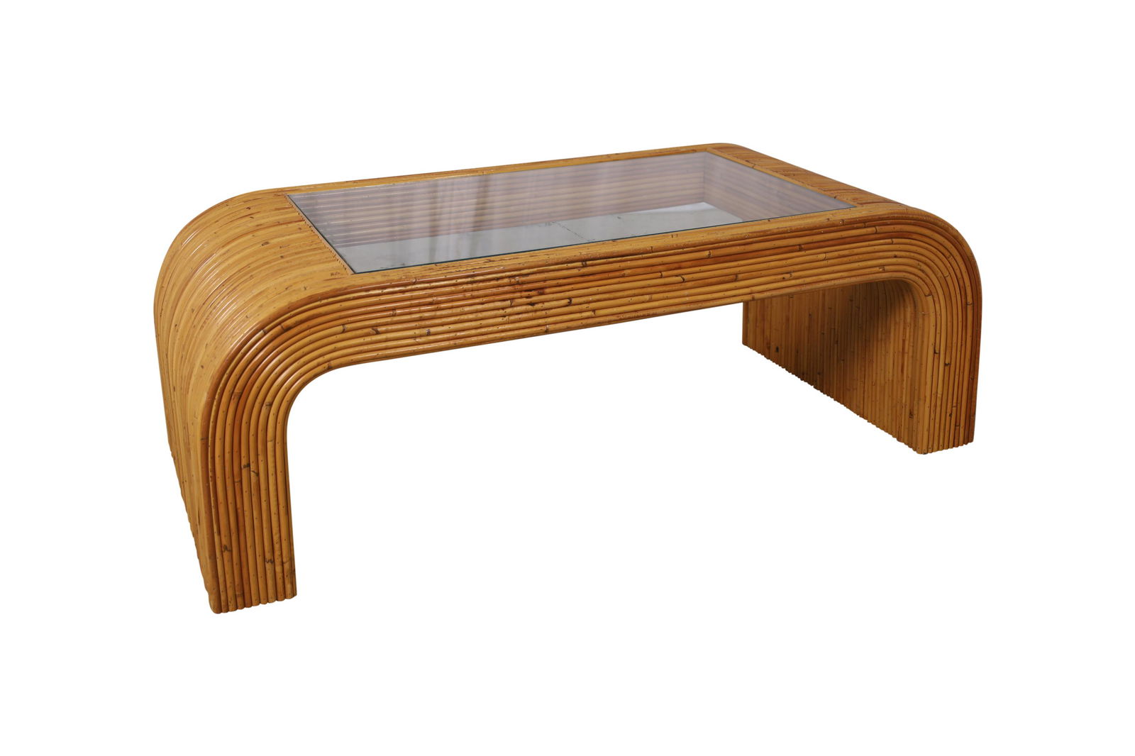 Crespi Style Pencil Reed Coffee Table (1 of 3)