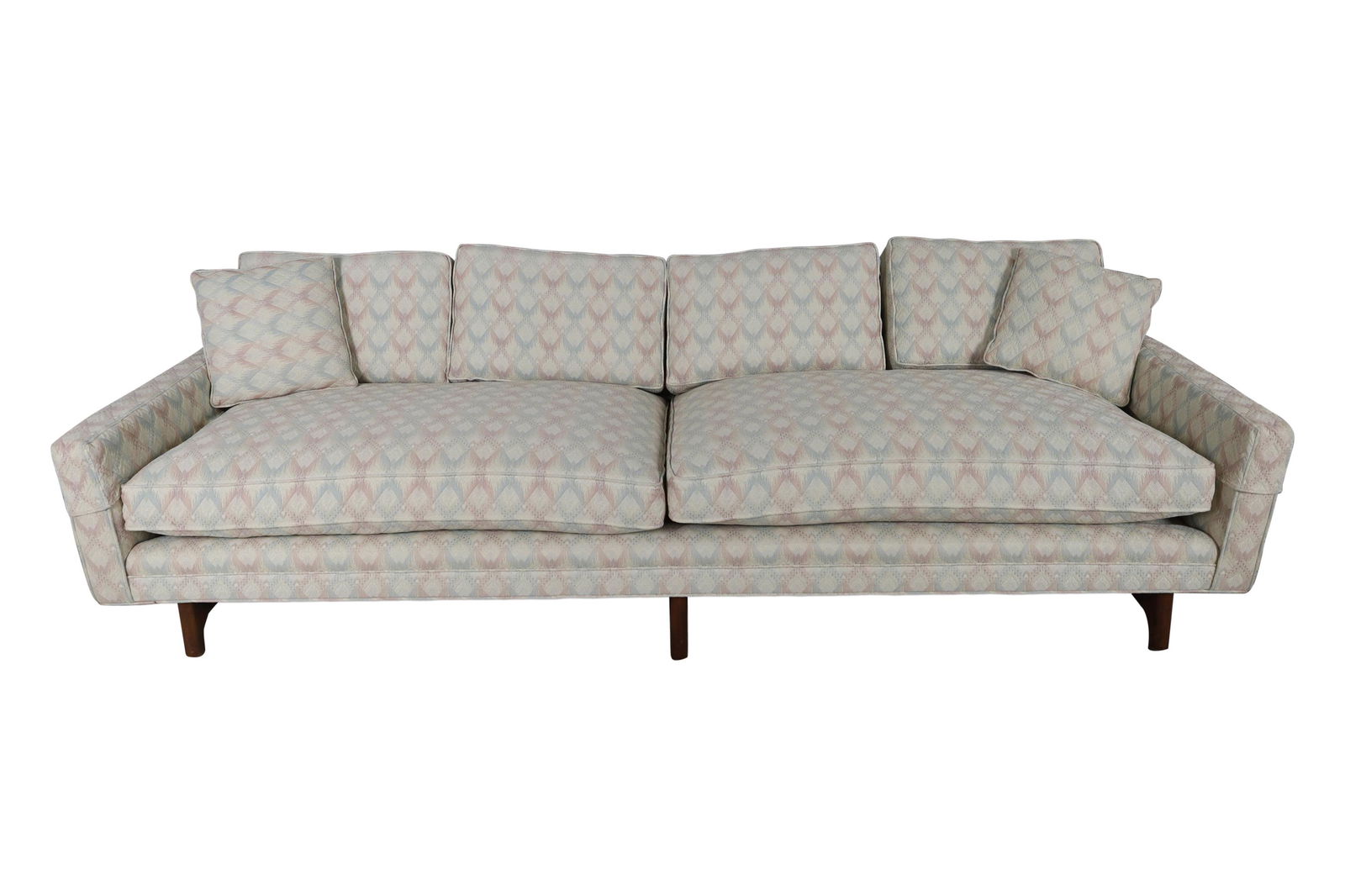 Adrian Pearsall Style Walnut Sculpted Leg Sofa (1 of 5)
