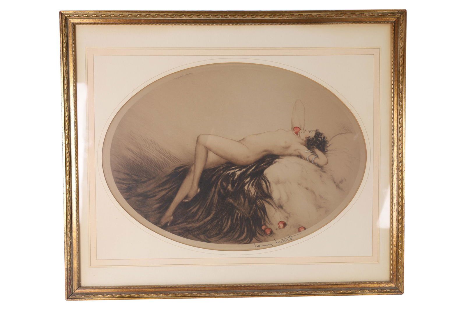 Icart Etching Eve (1 of 2)