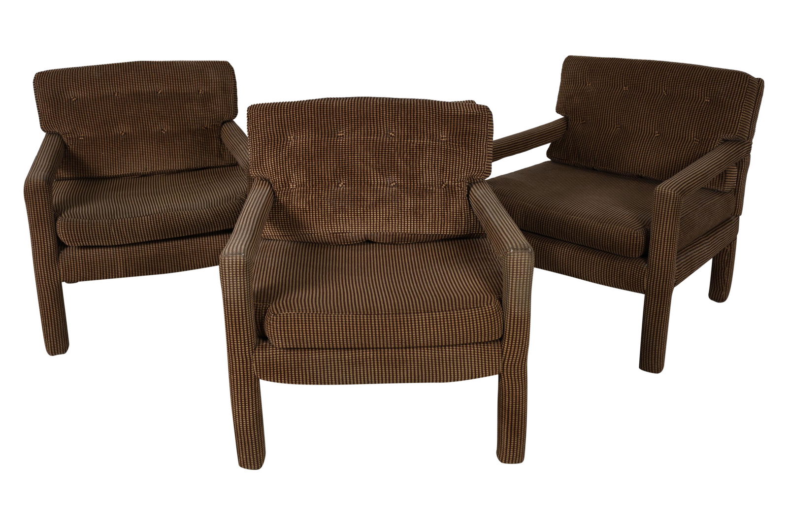 Milo Baughman Style Lounge Chairs - 3 (1 of 6)