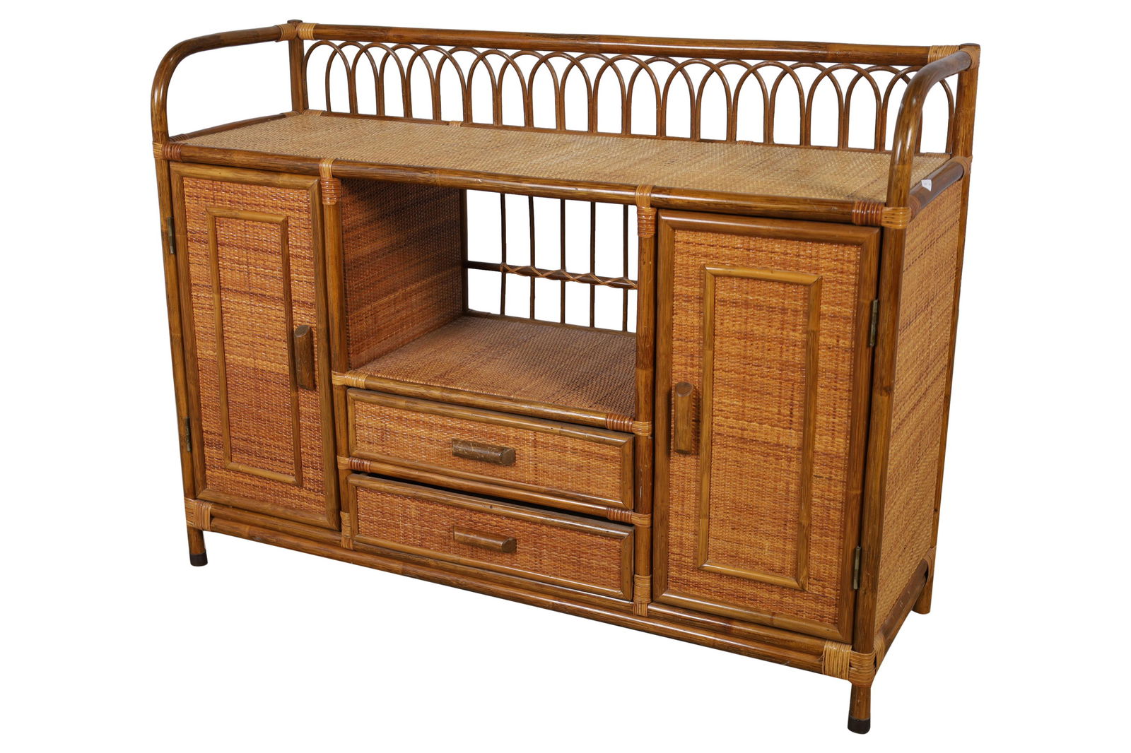 Bamboo and Rattan Server (1 of 4)