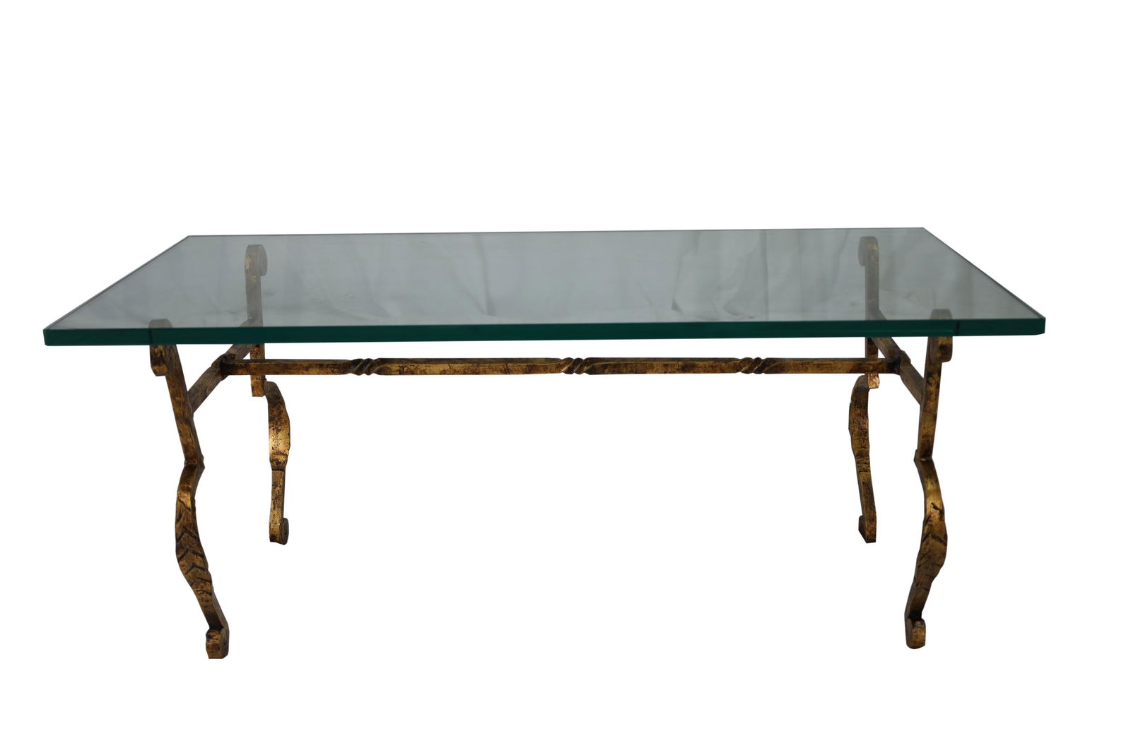 LaBarge - Brass Coffee Table (1 of 3)
