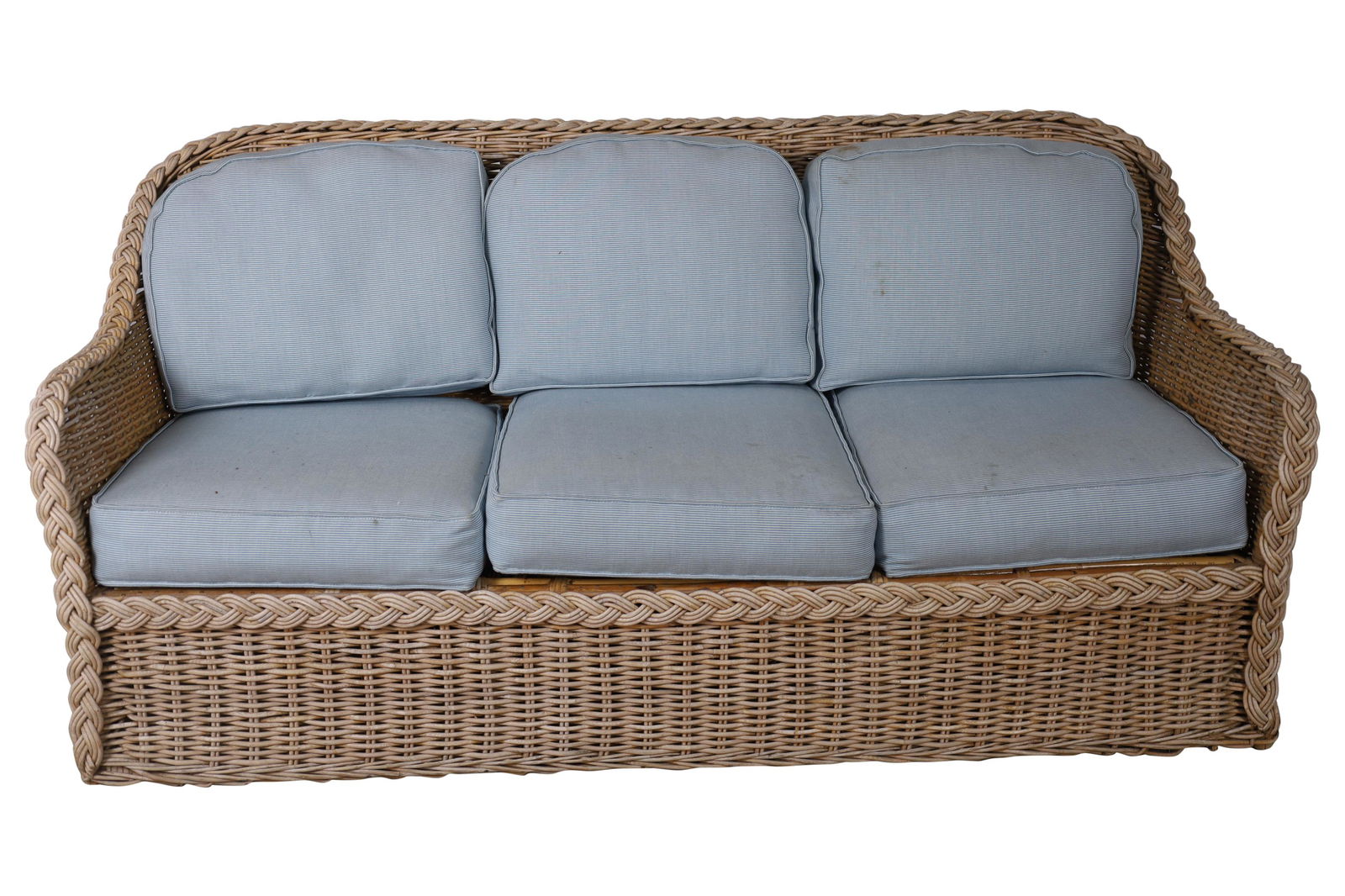 Wicker and Rattan Sofa (1 of 6)