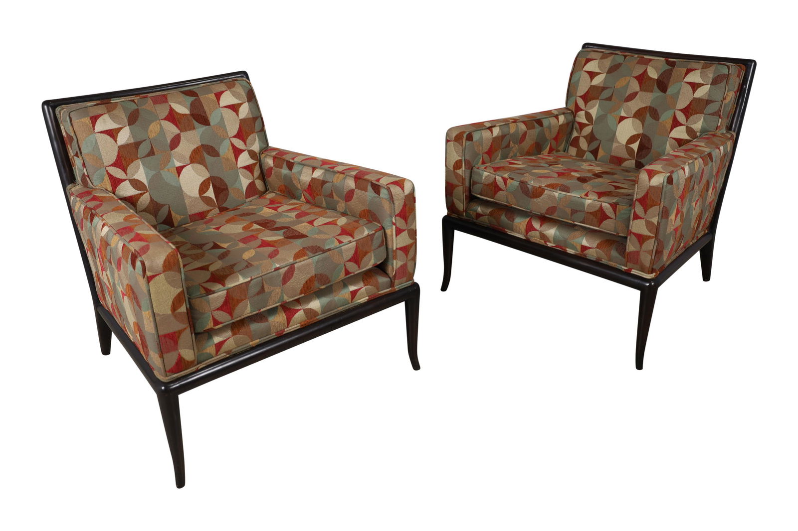 T.H. Robsjohn Gibbings - Lounge Chairs - Pair (1 of 5)