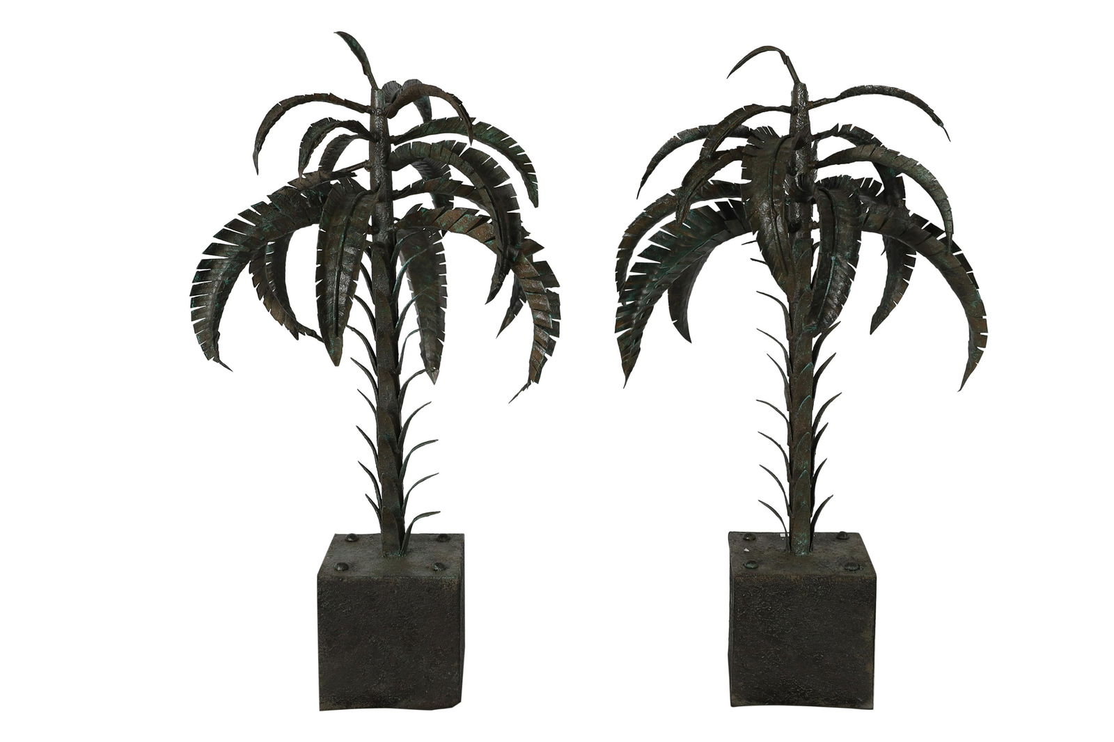 Tole Palm Trees - Pair (1 of 3)